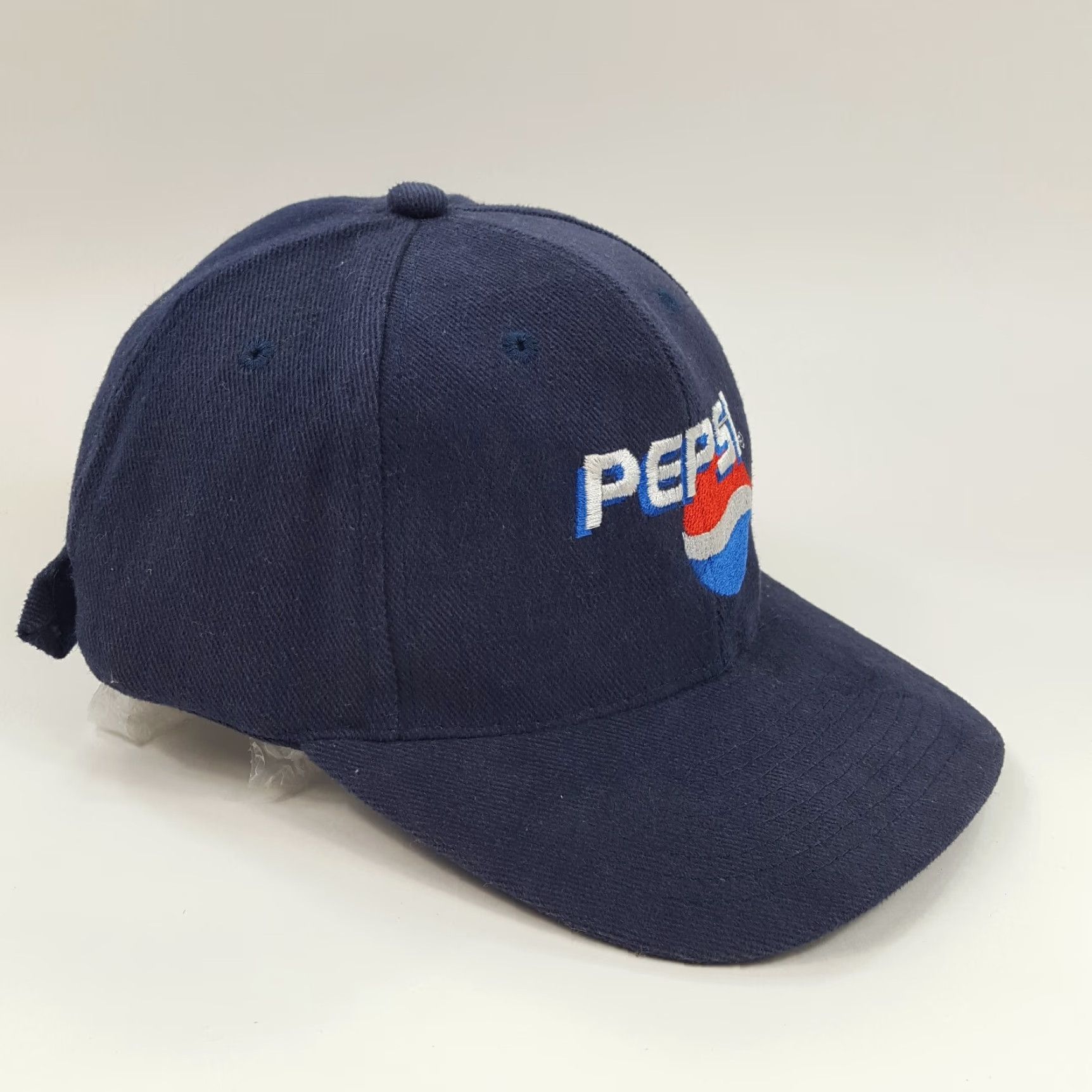 Vintage VINTAGE Pepsi Cola 90s Snapback Hat Adjustable Blue Baseball Cap Retro Mens Size ONE SIZE - 4 Thumbnail