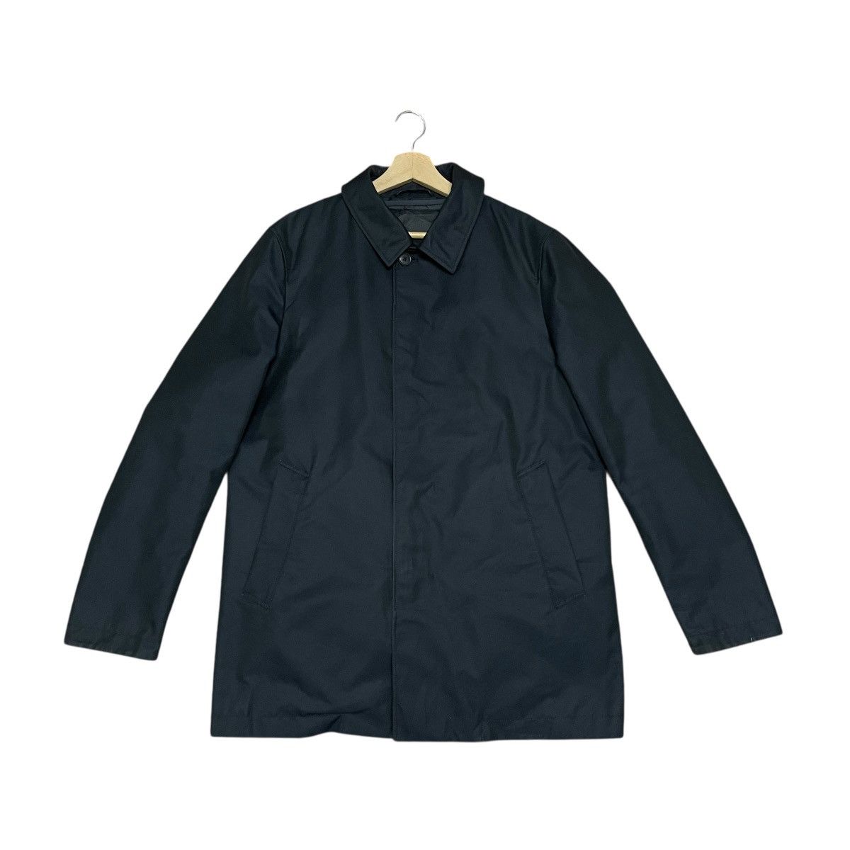 United Arrows Vintage United Arrows Green Label Relaxing Long Mac Coat Size US XL / EU 56 / 4 - 1 Thumbnail