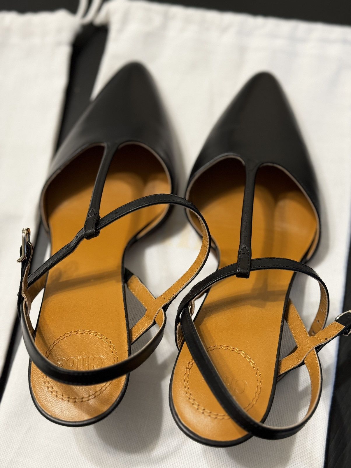Chloe Chloe Oli Leather Mary Jane Pumps Size 36 Size US 6 / IT 36 - 6 Thumbnail