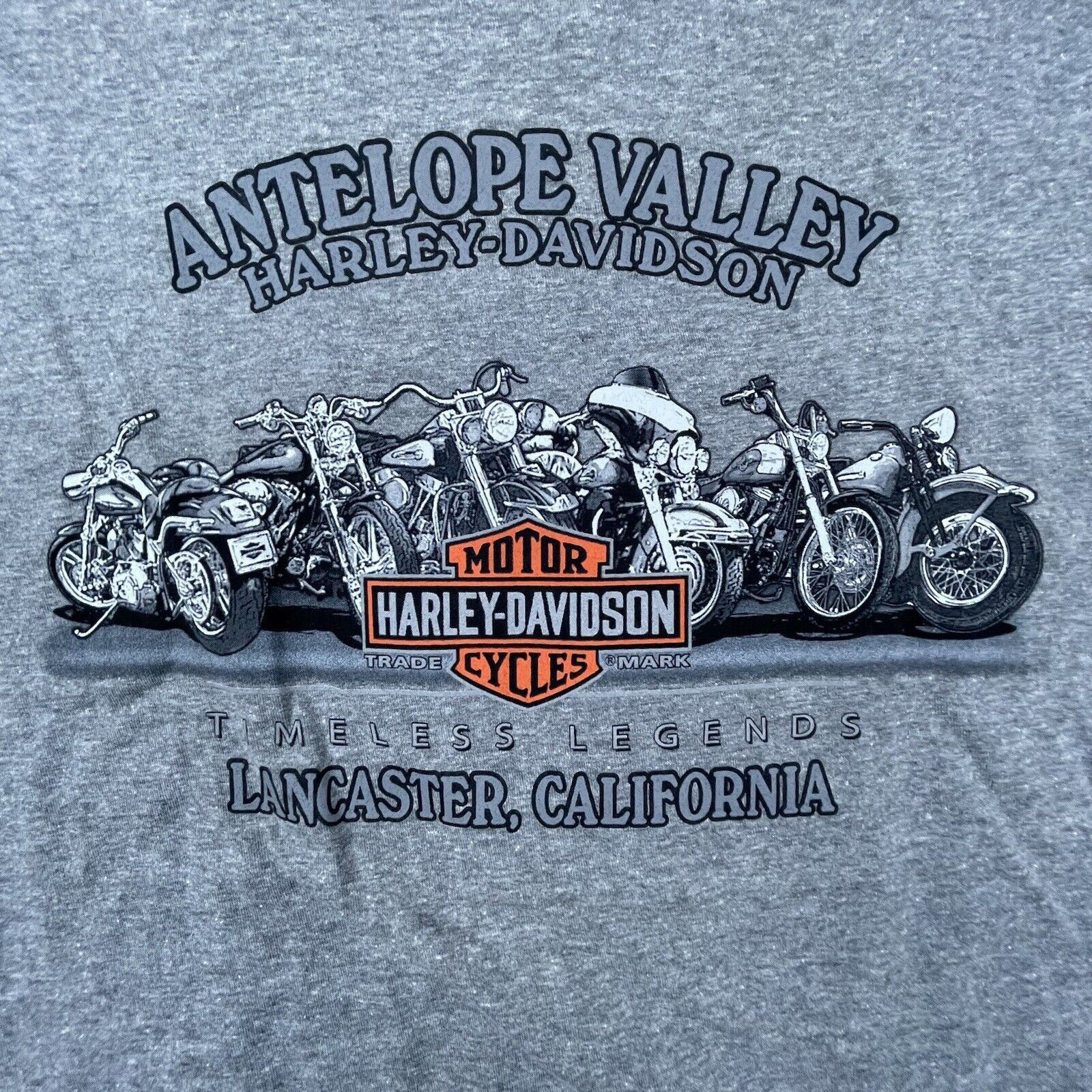 Harley Davidson Harley Davidson Shirt 2XL Grey Pin-Up Girl Gas Pump Antelope Size US XXL / EU 58 / 5 - 4 Thumbnail