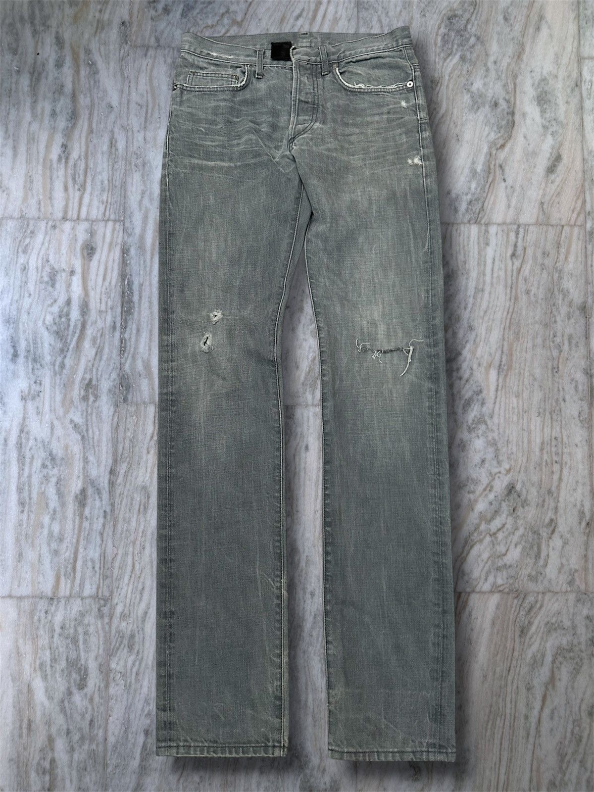 Dior Hedi Dior Homme SS06 Unaltered Grey wash Jeans | Grailed