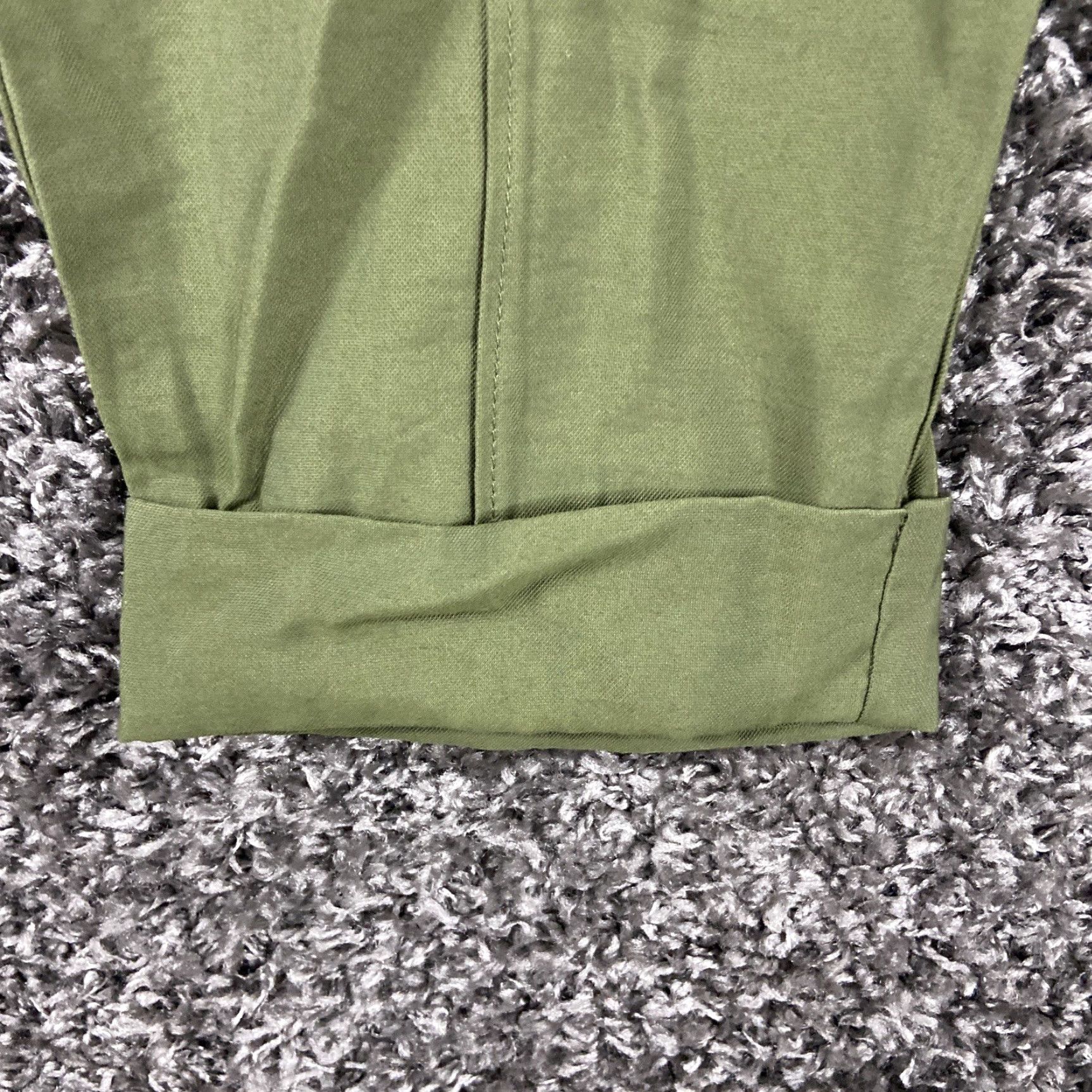 Vintage VINTAGE? No. A New Day Slim Ankle Pants Women’s 4 Green Slimming-Style Everyday Womens Pants 4 Green Adults Women Size 27" / US 4 / IT 40 - 2 Thumbnail
