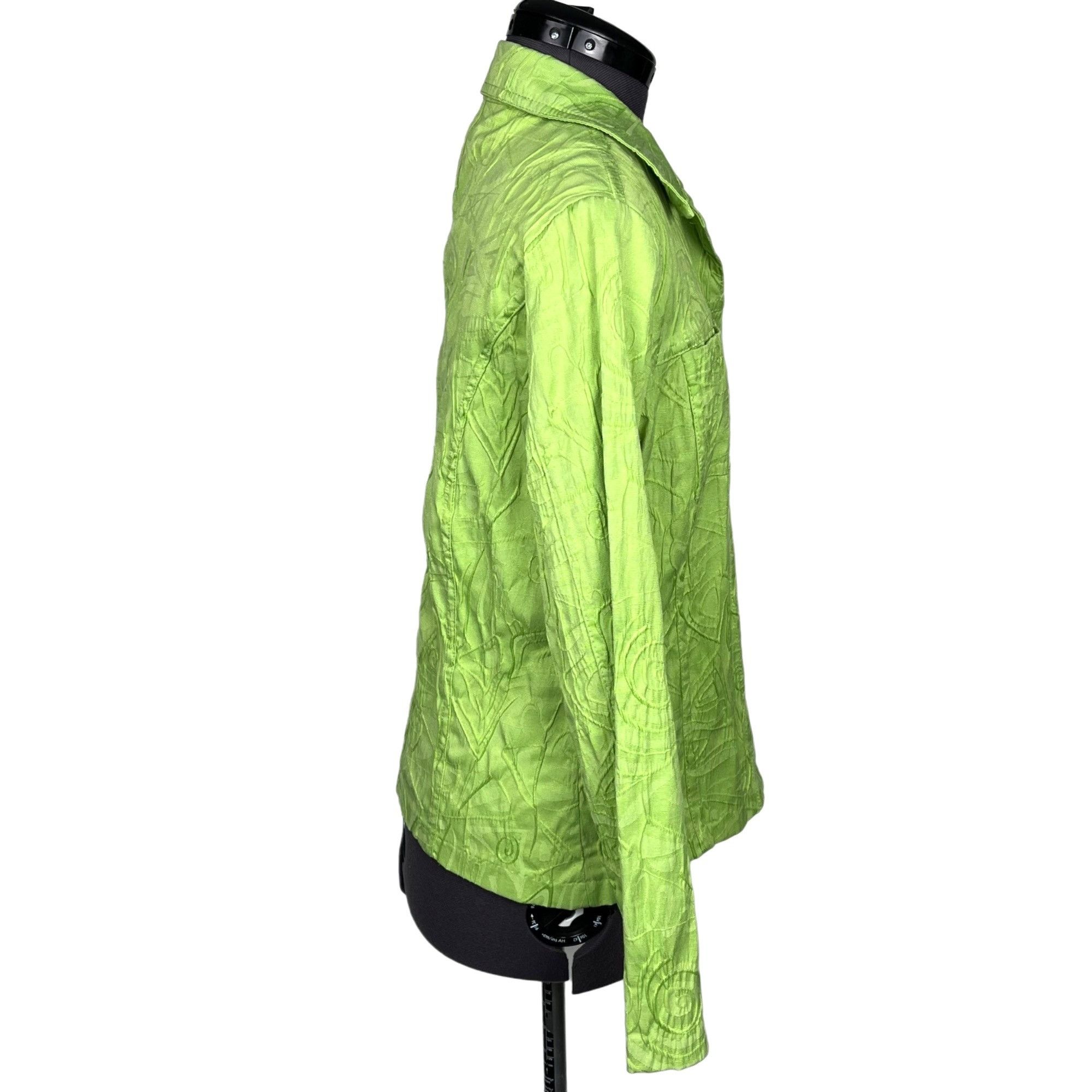 Other Keren Hart Women's Textured Button-Front Lightweight Jacket Size S / US 4 / IT 40 - 5 Thumbnail