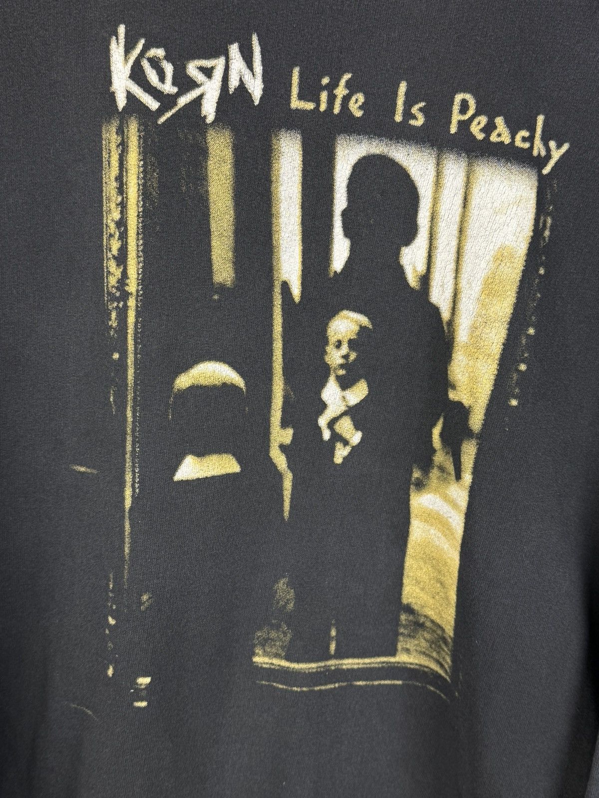 Band Tees Vintage Korn Life Is Peachy Distressed Nu Metal Band Hoodie Size US L / EU 52-54 / 3 - 2 Thumbnail