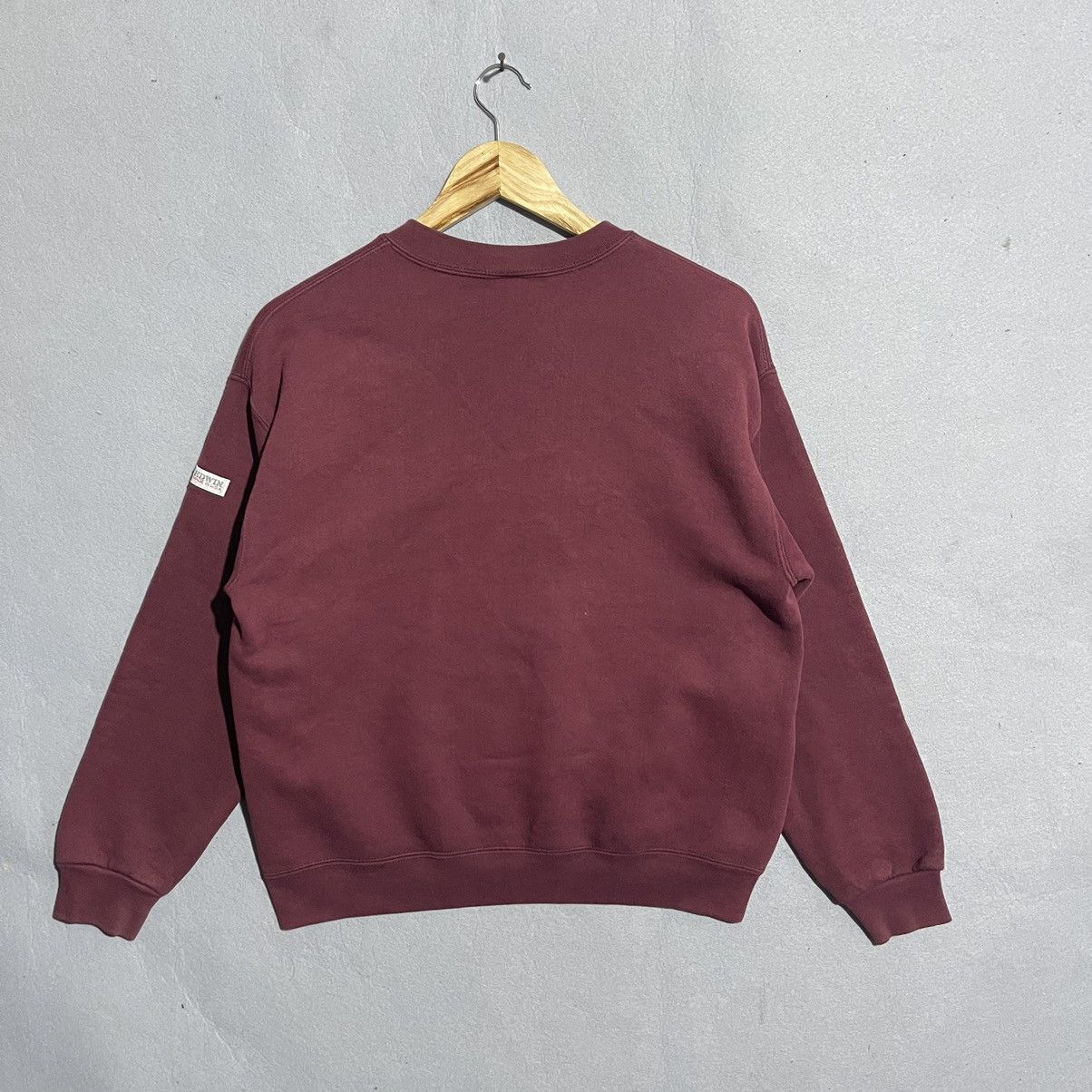Edwin Vintage Edwin Sports Made in USA Sweatshirt Burgundy 80s 90s Size US M / EU 48-50 / 2 - 5 Thumbnail