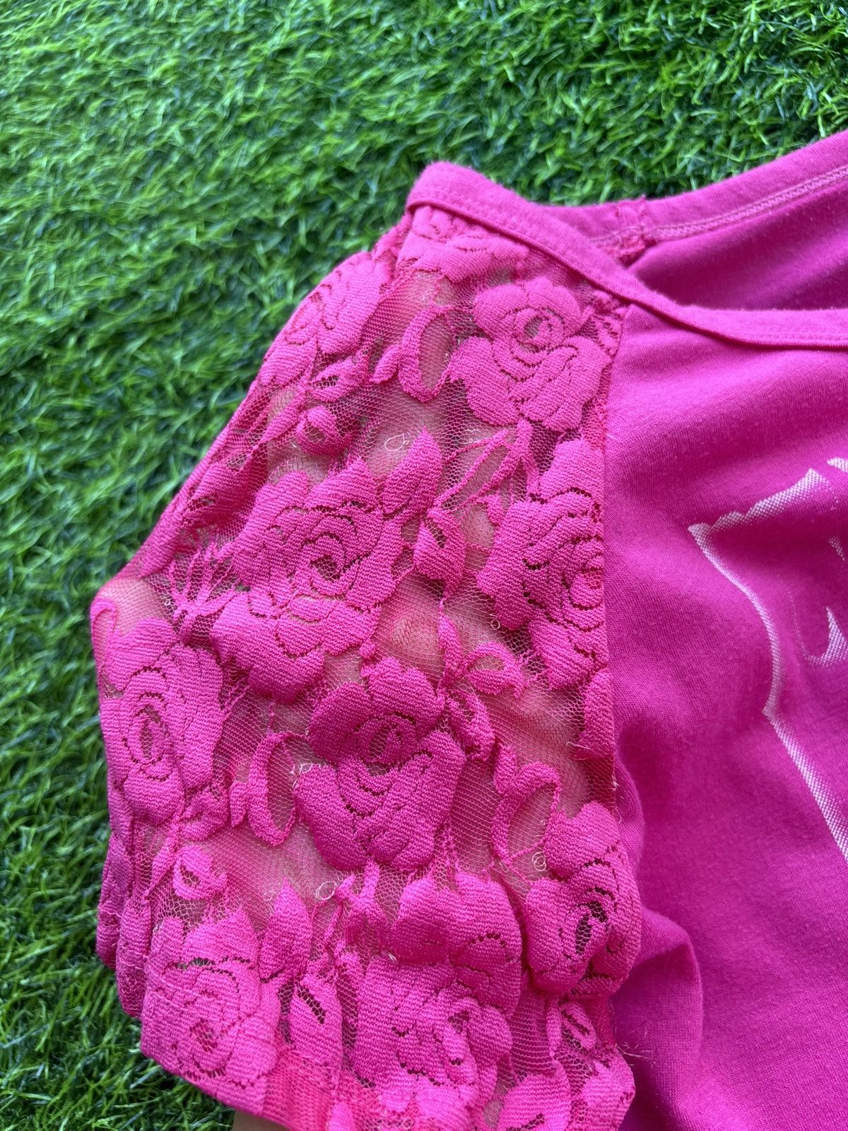 Hysteric Glamour Y2k Opium Women's Floral Pink Tshirt Size ONE SIZE - 6 Thumbnail