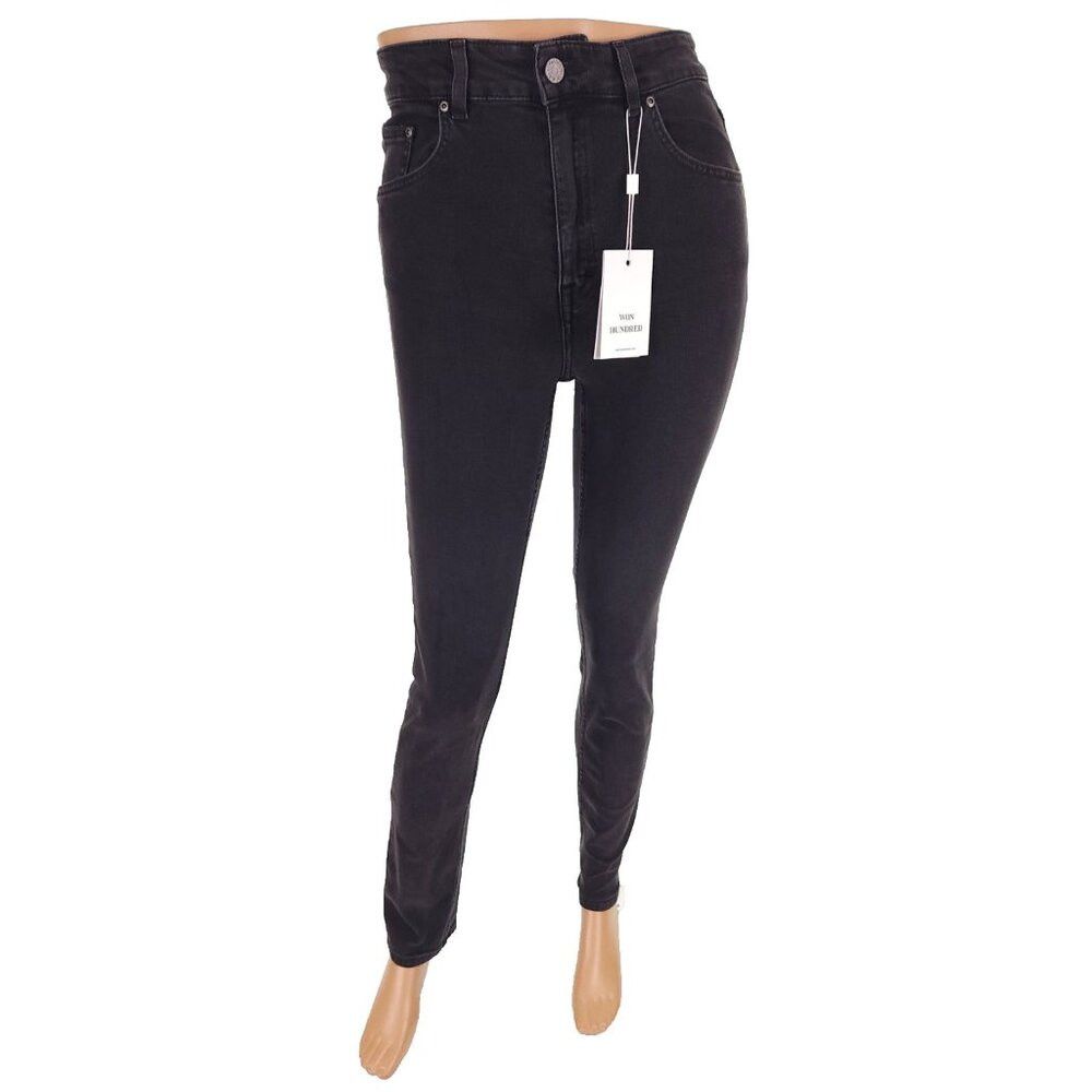 Won Hundred Won Hundred Marilyn B Jeans Size 30/32 US 8 Womens Gray $180 Size 30" / US 8 / IT 44 - 2 Thumbnail