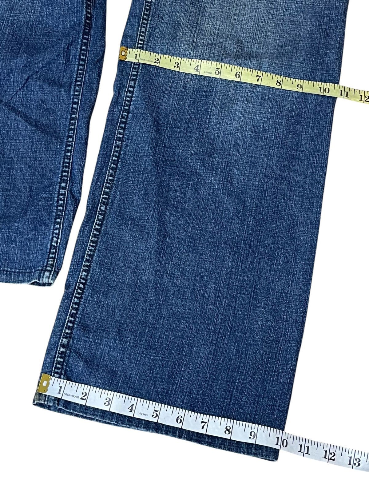45rpm ARCHIVE JAPANESE VINTAGE 45 RPM STUDIO JAPAN WIDE LEG JEANS Size US 32 / EU 48 - 11 Thumbnail