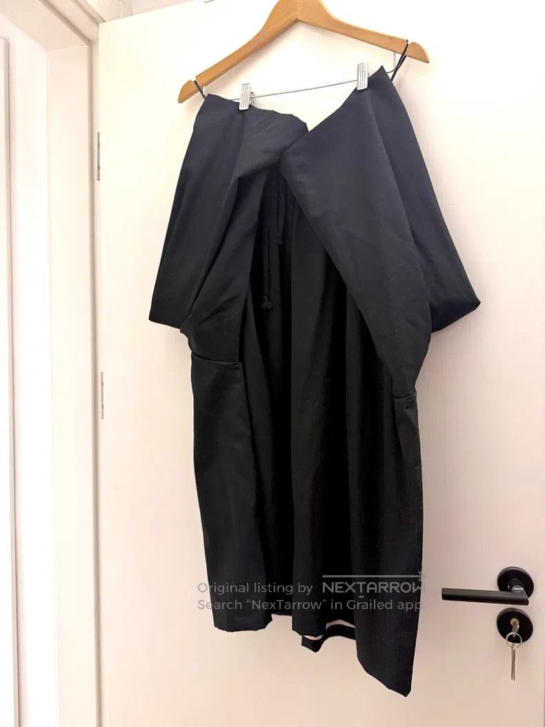 Comme des Garcons Comme Des Garcons size M Main Line Wool Structured Skirt Size 22" - 8 Thumbnail