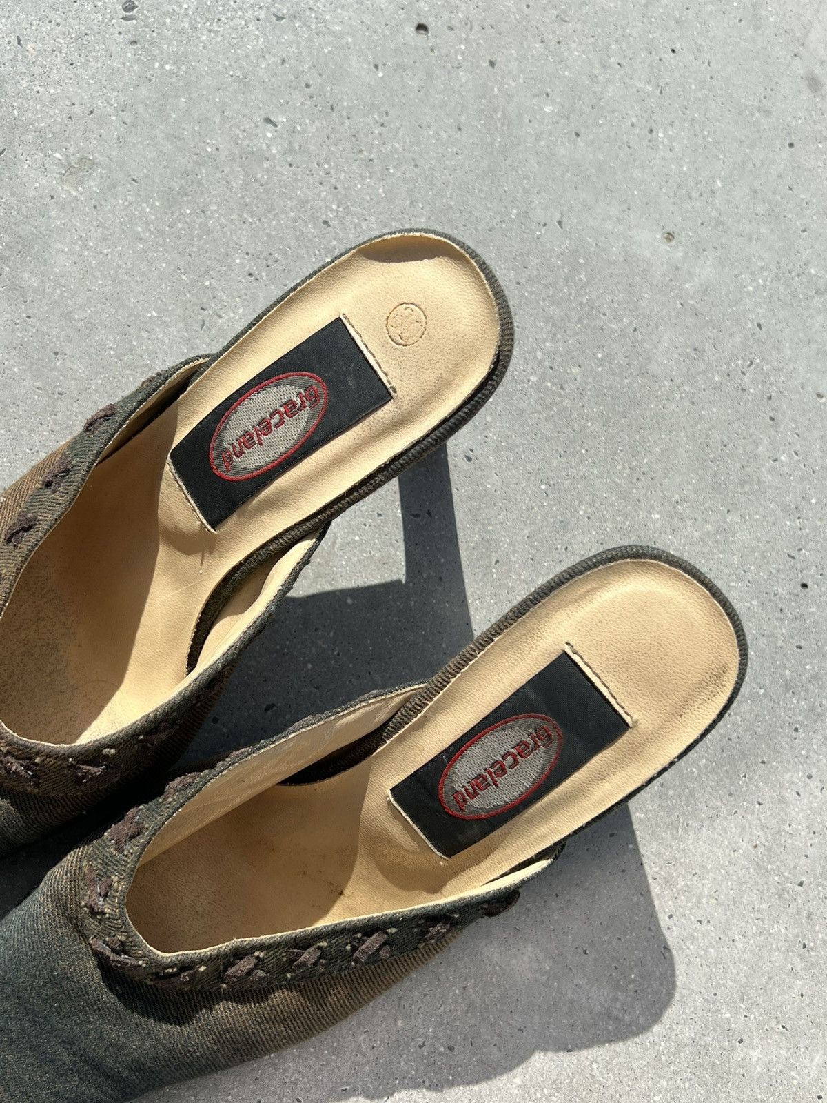 Japanese Brand × Vintage Vintage y2k graceland denim boots heels archieve Size US 9 / IT 39 - 5 Thumbnail