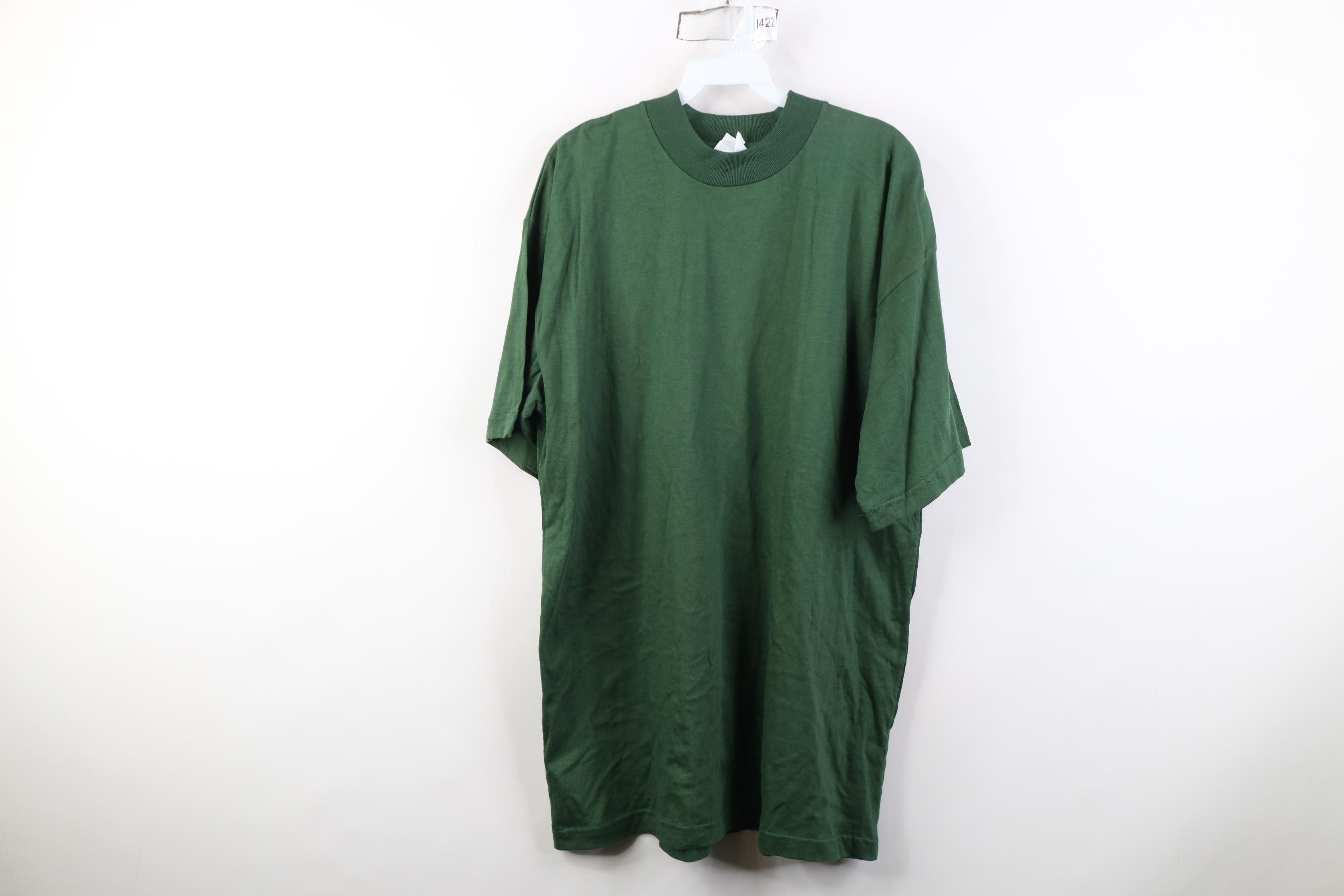 Vintage Deadstock Vintage 90s Streetwear Short Sleeve T-Shirt Cotton Size US XL / EU 56 / 4 - 1 Thumbnail