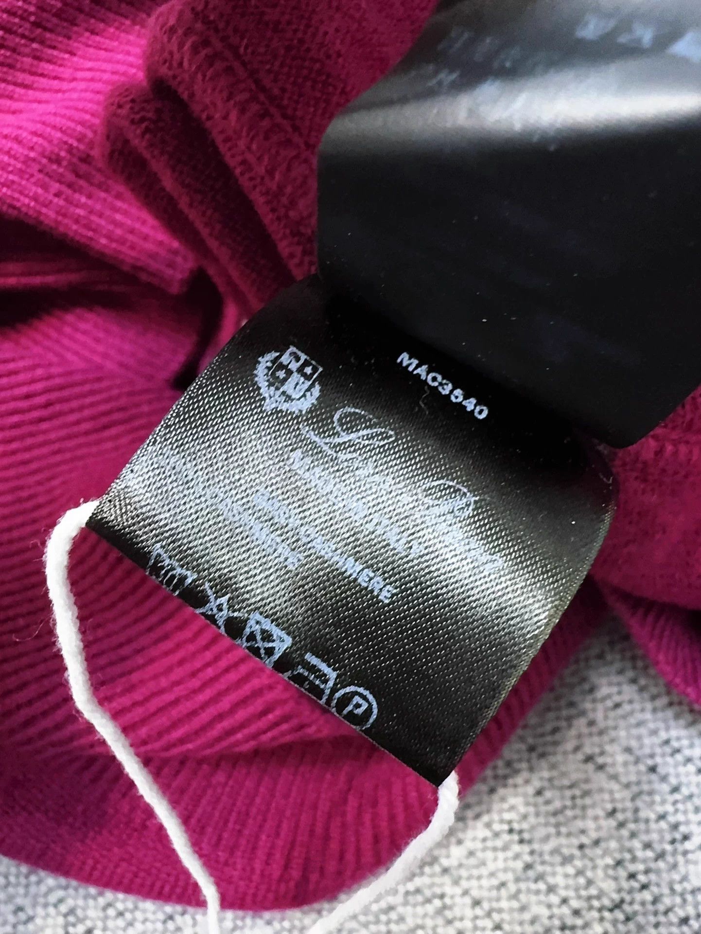 Loro Piana LP fuchsia cashmere knit jacket 40 Size M / US 6-8 / IT 42-44 - 9 Thumbnail