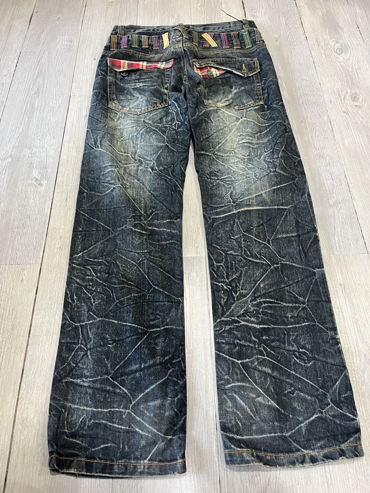 Hysteric Glamour Vintage NYLAUS DOUBLE WAIST Size US 31 - 1 Thumbnail