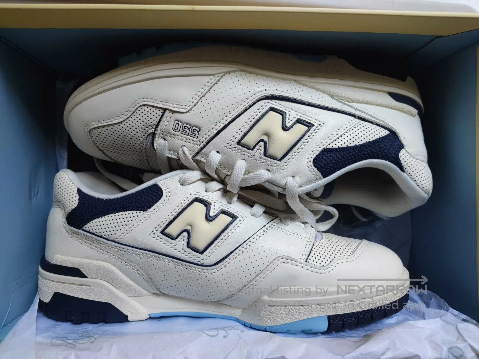 New Balance Rich Paul x New Balance NB550. Size US 9.5 / EU 42-43 - 1 Thumbnail