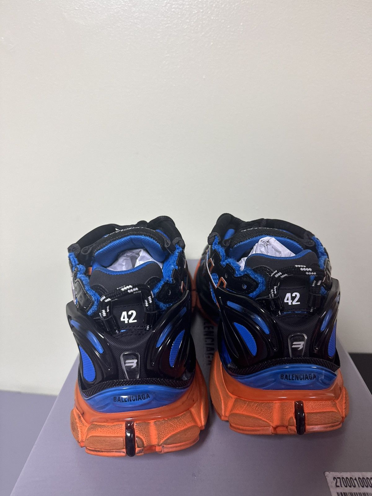 Balenciaga Balenciaga Blue and Orange Runner 42 Size US 9 / EU 42 - 6 Thumbnail