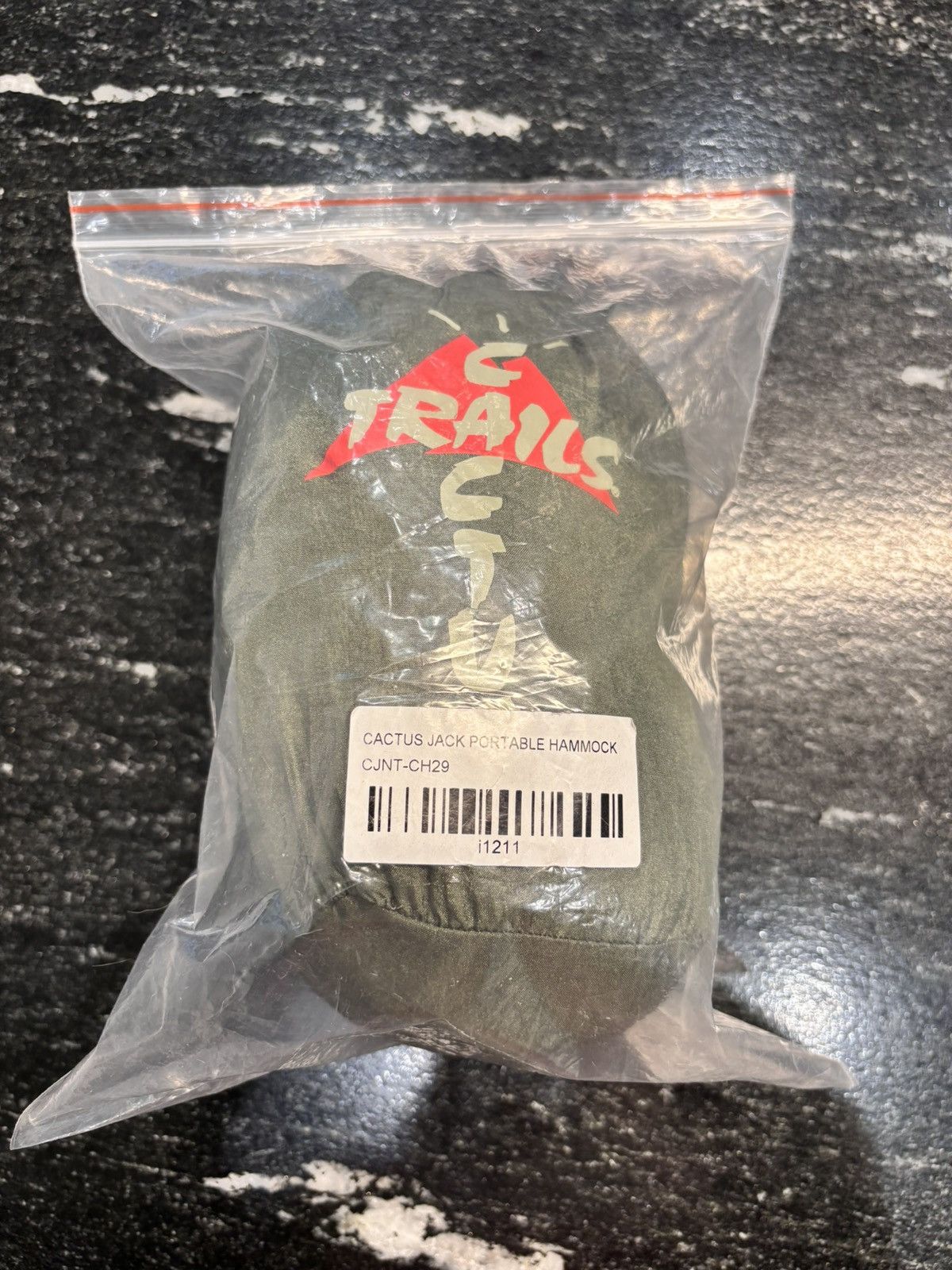 Travis scott CACTUS JACK　ハンモック Travis Scott Cactus Jack Portable Hammock Olive - SS20 - US