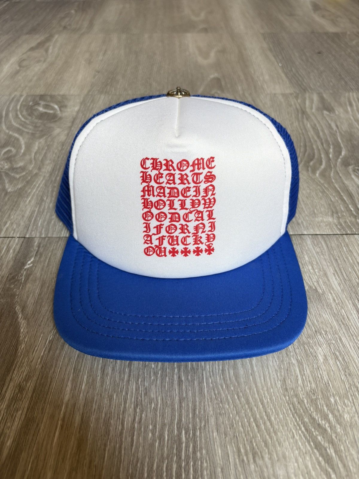 Chrome Hearts Chrome Hearts Black Eye Chart Hat Size ONE SIZE - 1 Thumbnail