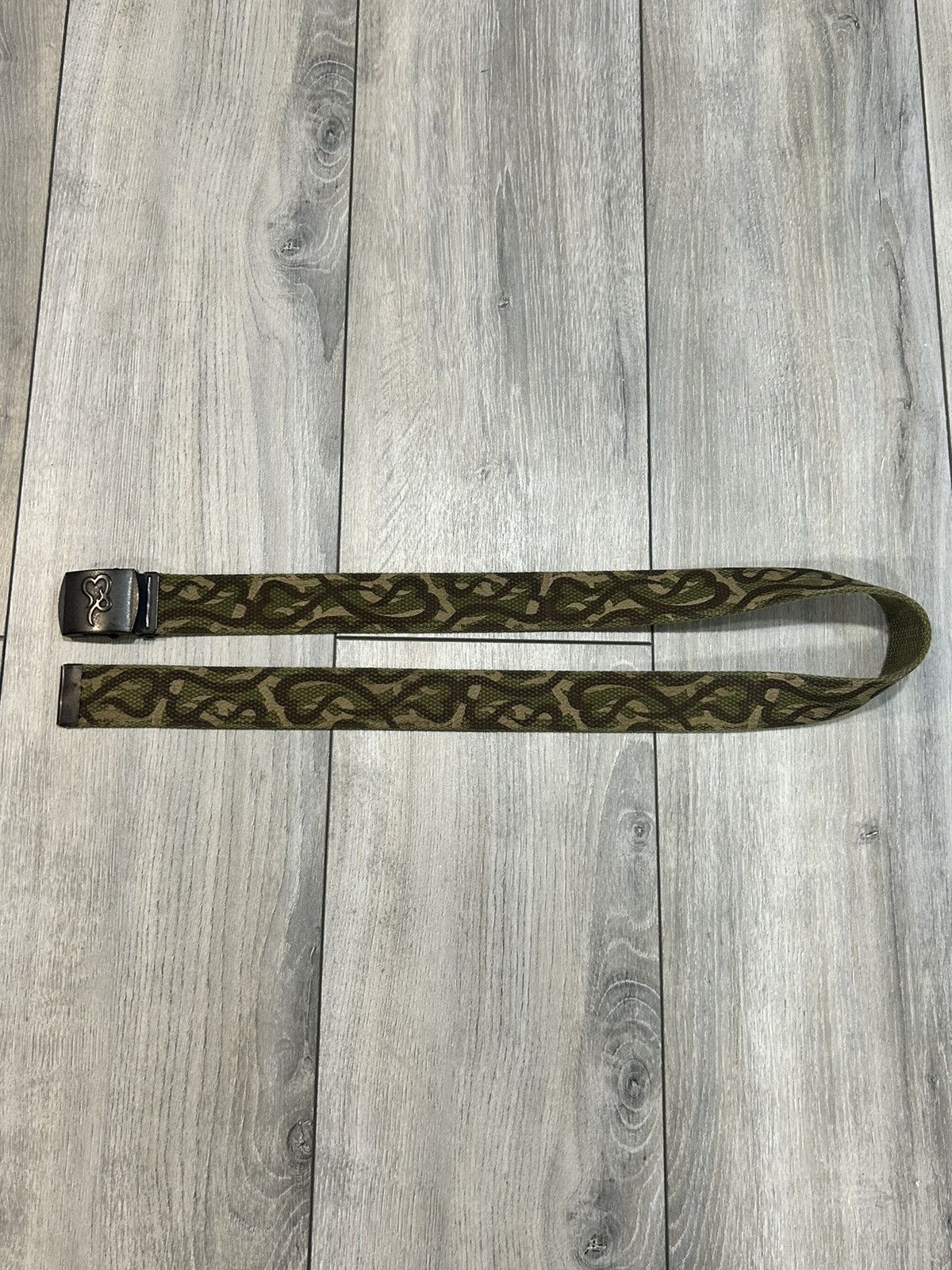 image of Number N Ine Number (N)Ine Aw04 Green Tribal Belt, Men's
