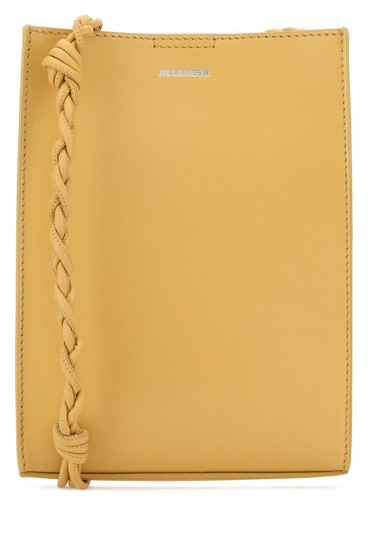 Jil Sander Yellow Leather Small Tangle Shoulder Bag Size ONE SIZE - 1 Thumbnail