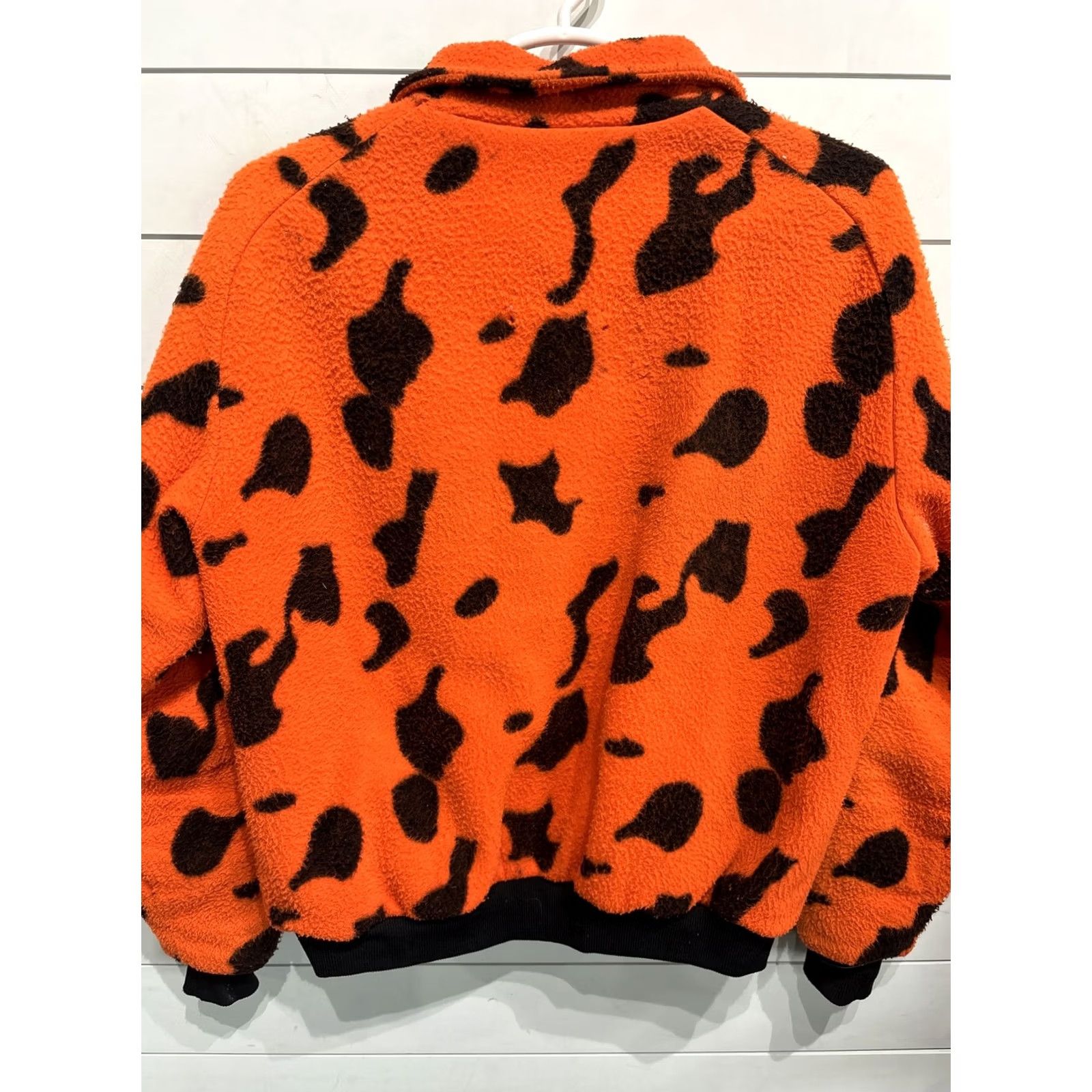 Vintage VINTAGE Cabela's Jacket Mens 2XL Orange Camouflage Fleece Insulated HUNTING Jacket Size US XXL / EU 58 / 5 - 5 Thumbnail