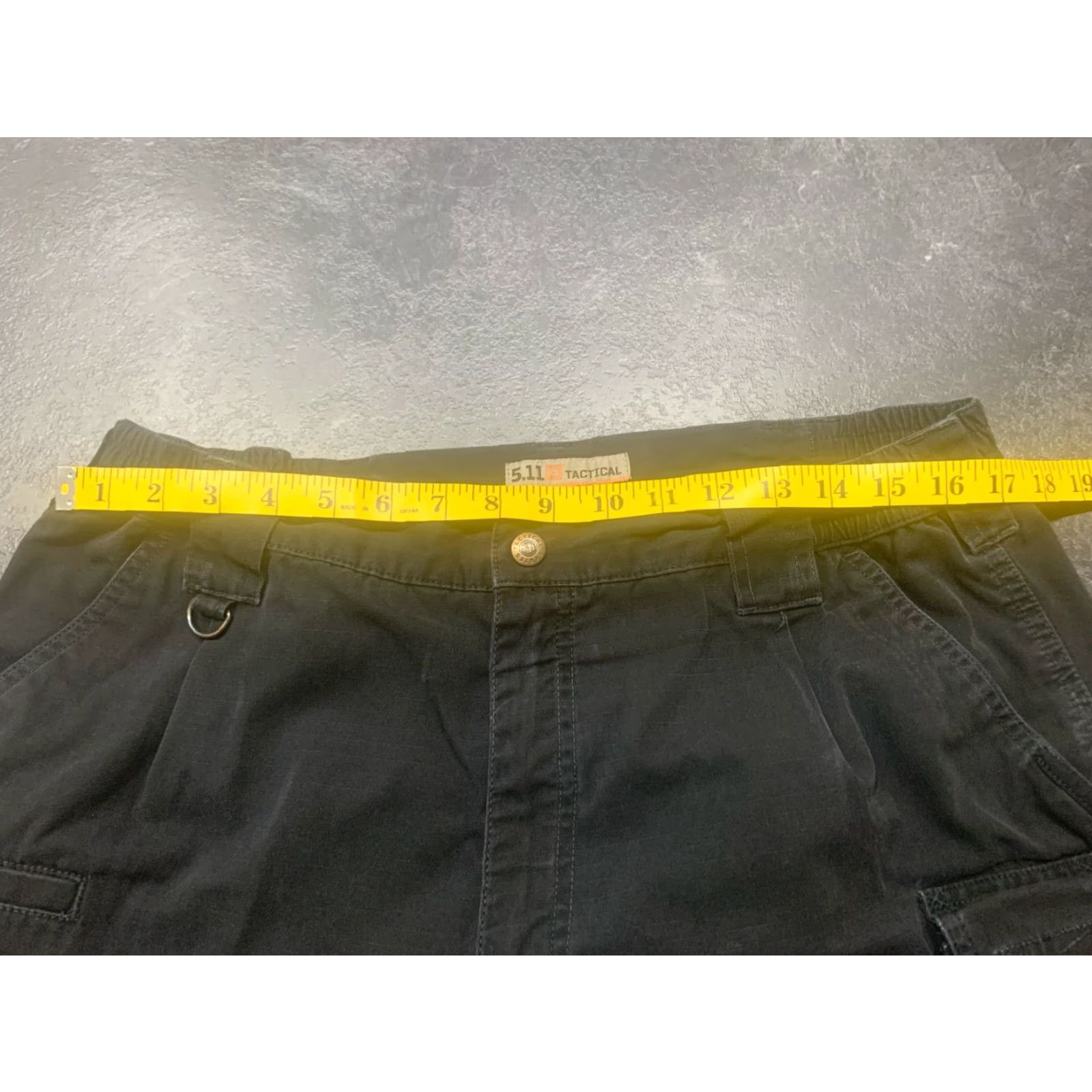 Vintage 5.11 Tactical Cargo Pants Black Mens Regular 38x30 Size US 36 / EU 52 - 6 Thumbnail