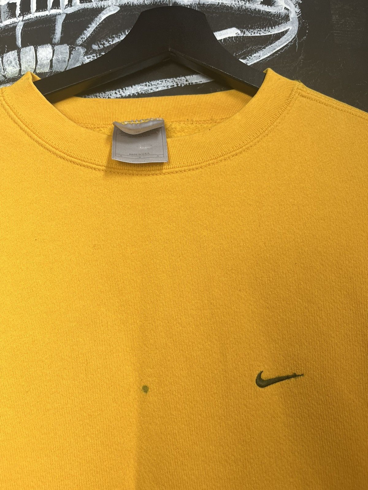 Nike × Vintage Vintage 90s Nike Logo USA Sweatshirt Style Size US M / EU 48-50 / 2 - 6 Thumbnail