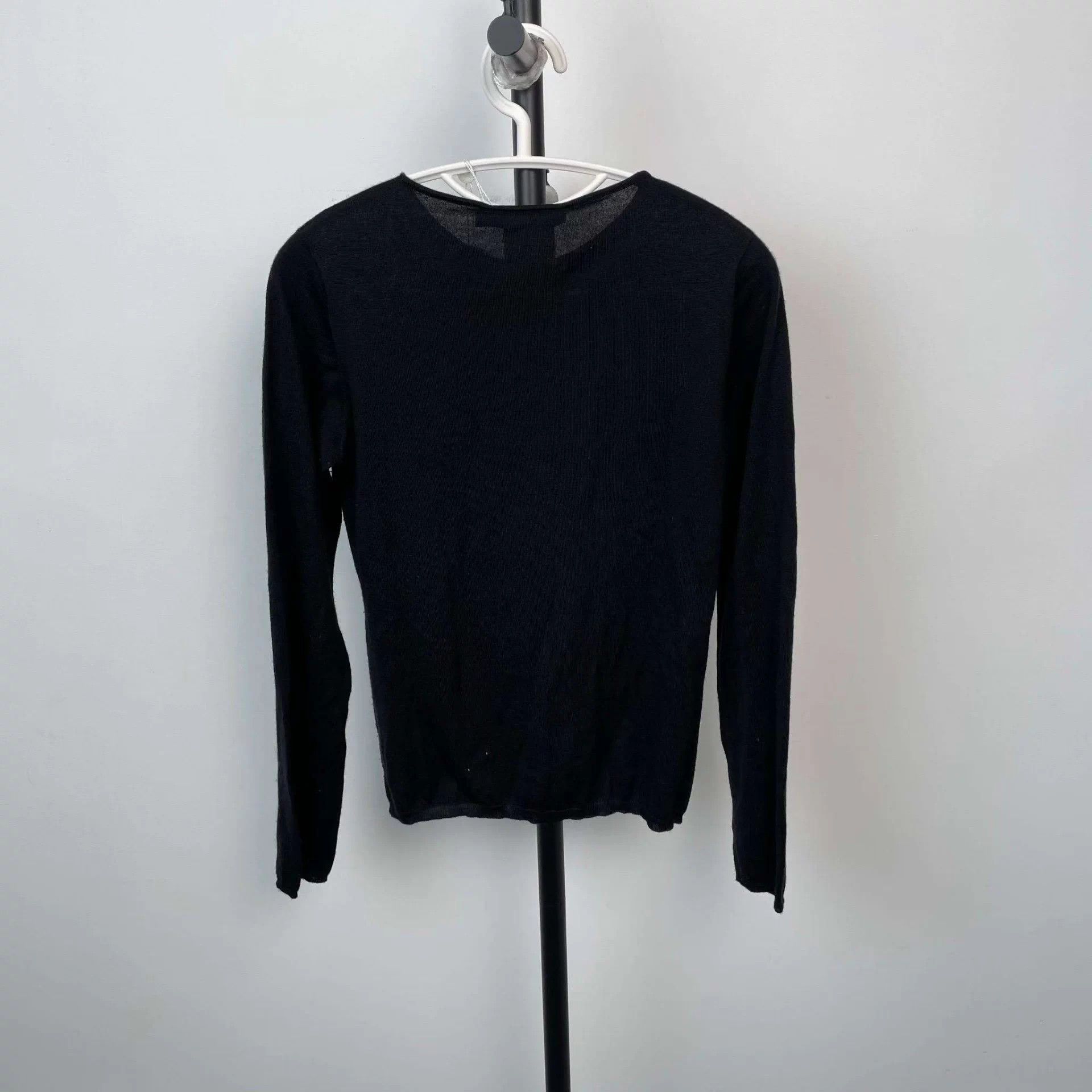 Dior Dior cashmere blend black sweater 38 Size S / US 4 / IT 40 - 2 Thumbnail