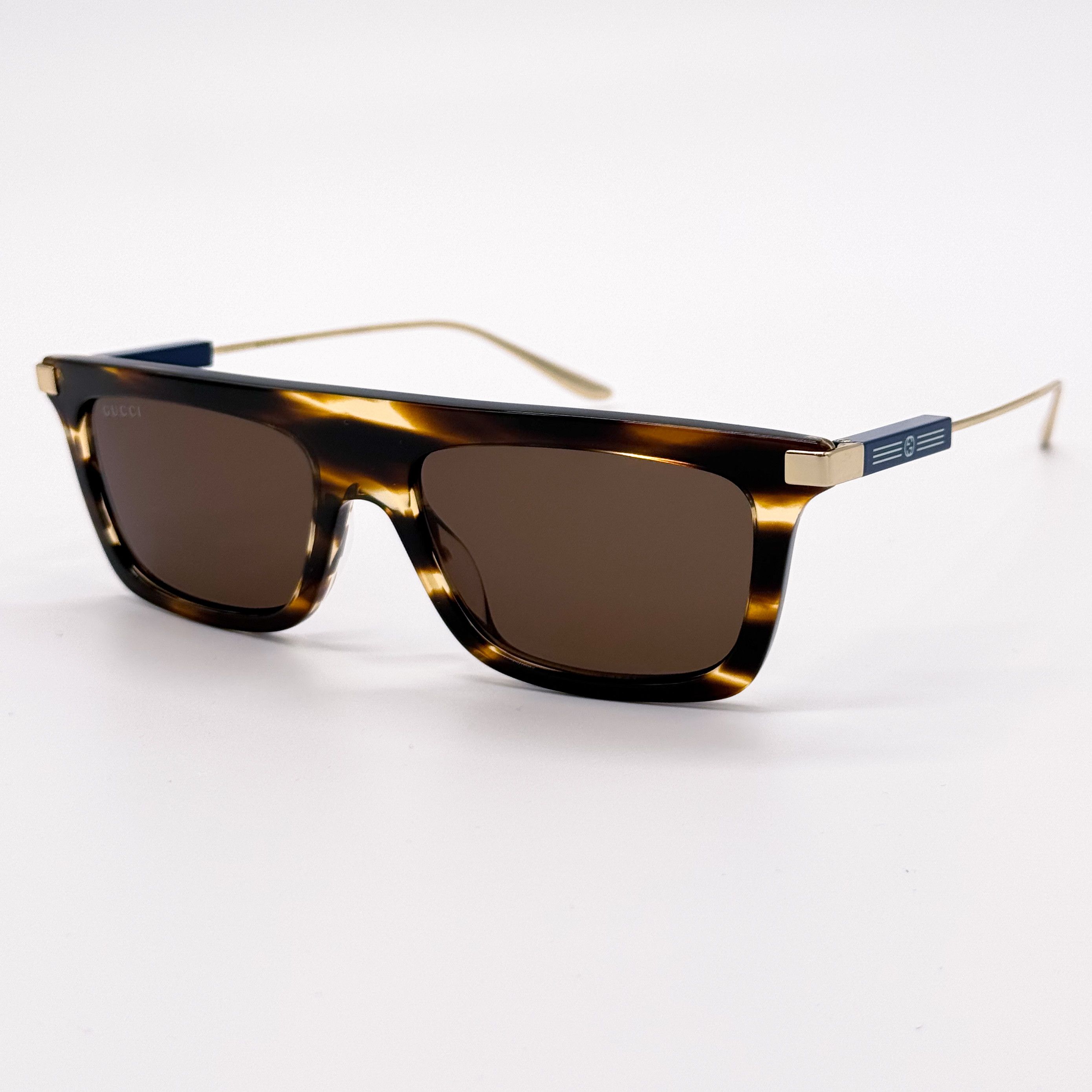 Gucci NEW AUTHENTIC GUCCI GG1437S 003 SQUARE MEN SUNGLASSES GUCCI Size ONE SIZE - 3 Thumbnail