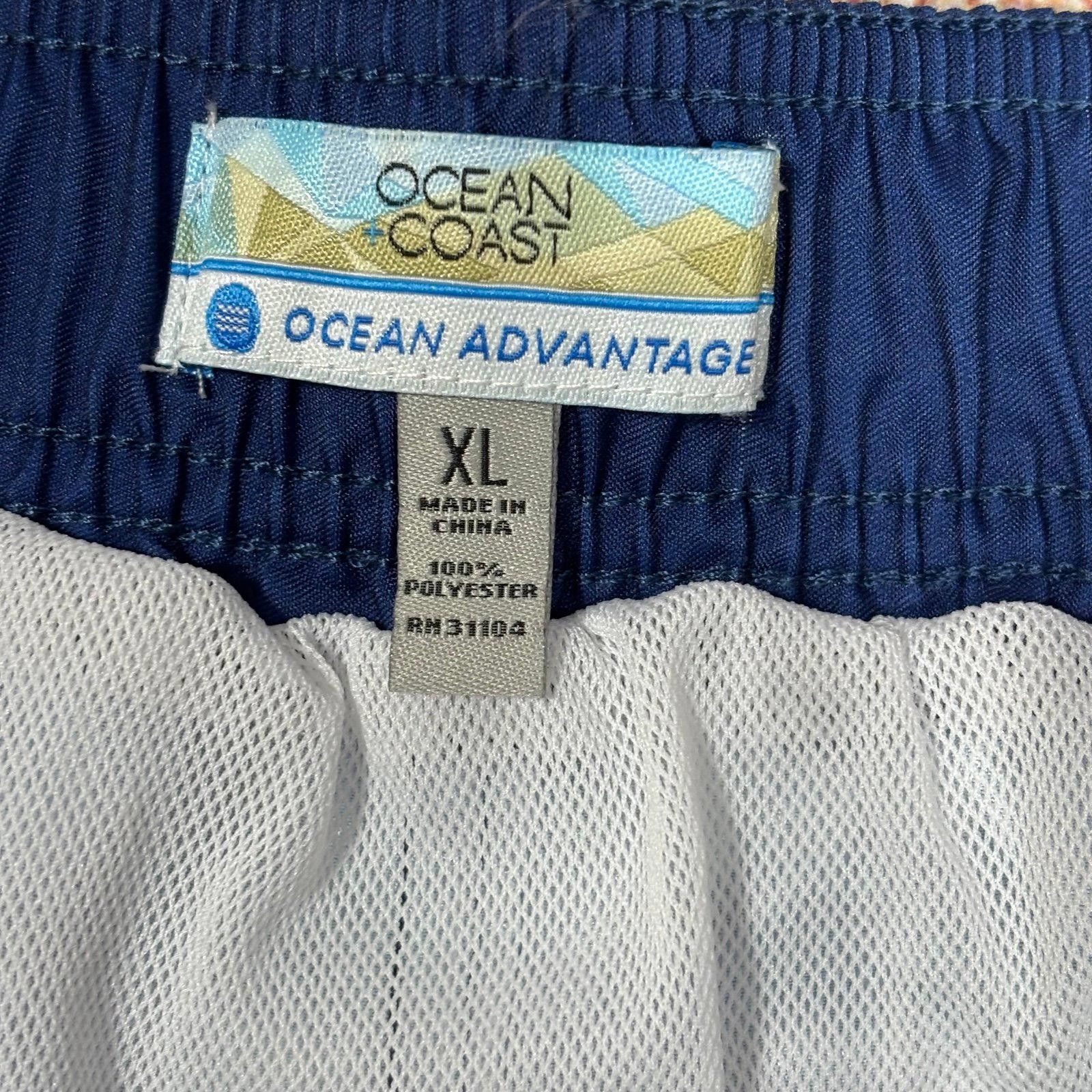 Other Ocean & Coast Boys' Blue Patterned Board Shorts XL NWT Size US 26 / EU 42 - 5 Thumbnail