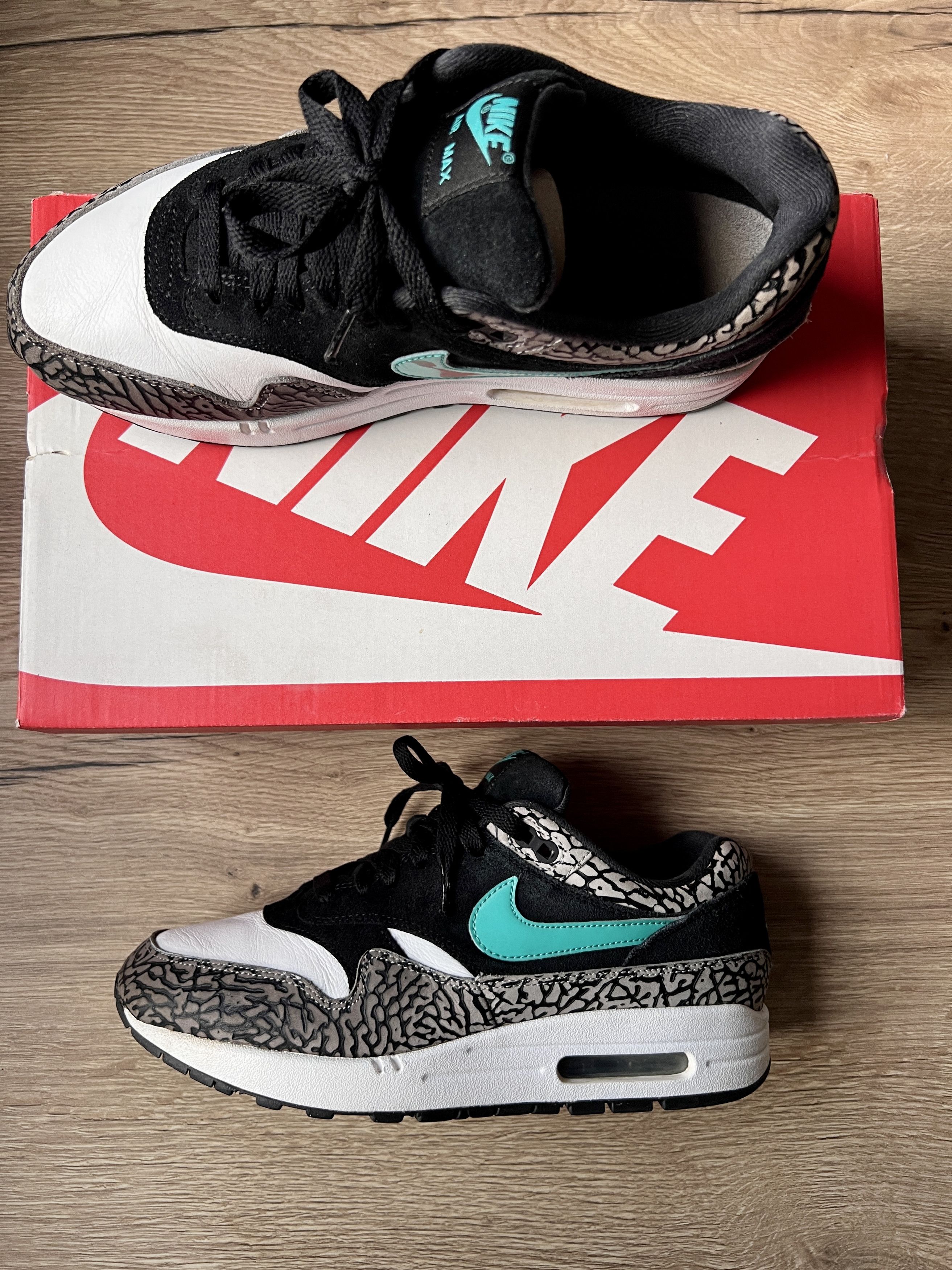 Nike Air Max 1 Elephant Print Atmos 2017 Size US 8 / EU 41 - 2 Thumbnail