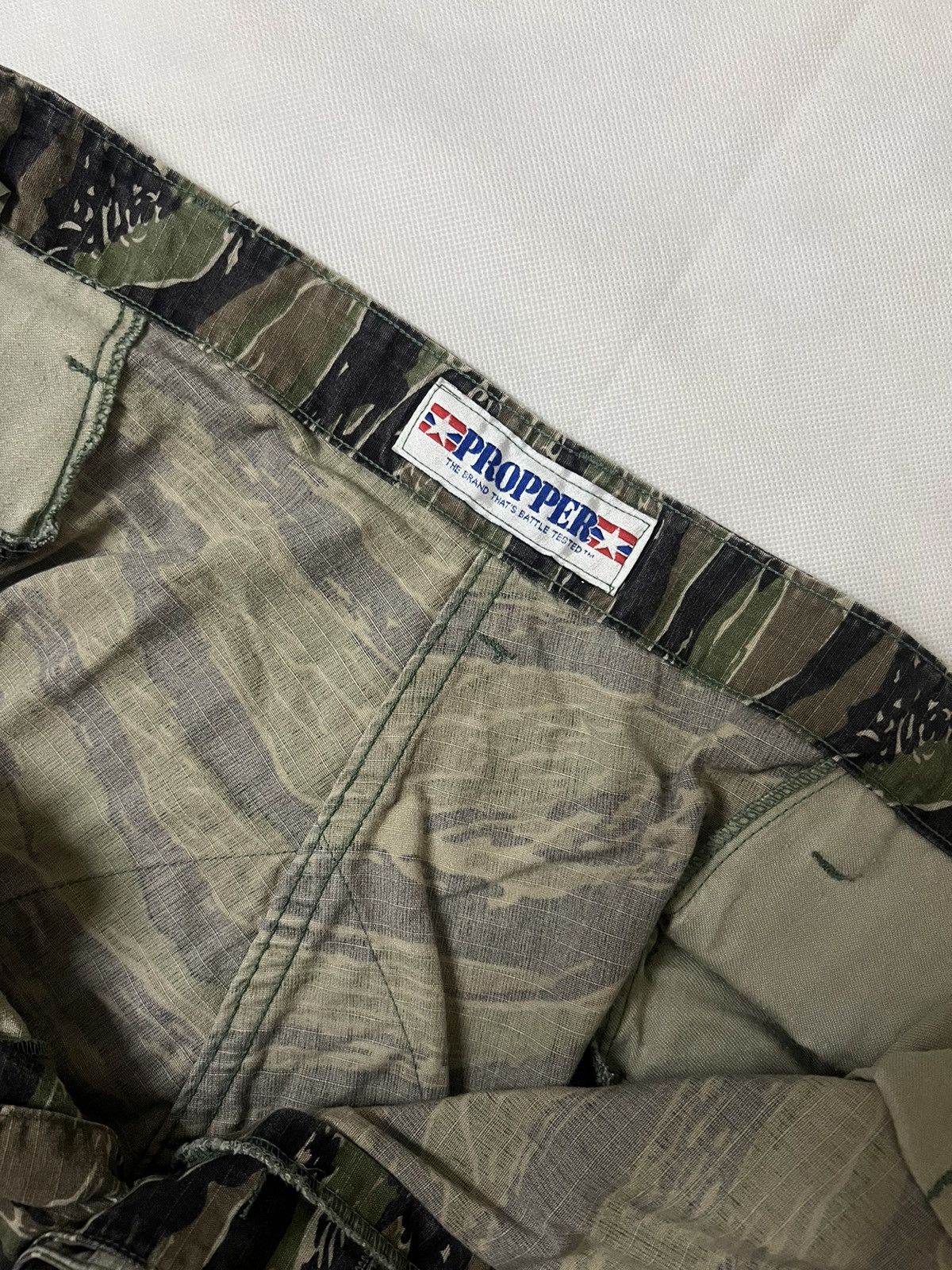 Other Vintage Propper Army Tiger Stripe Combat Trousers Size US 42 / EU 58 - 6 Thumbnail
