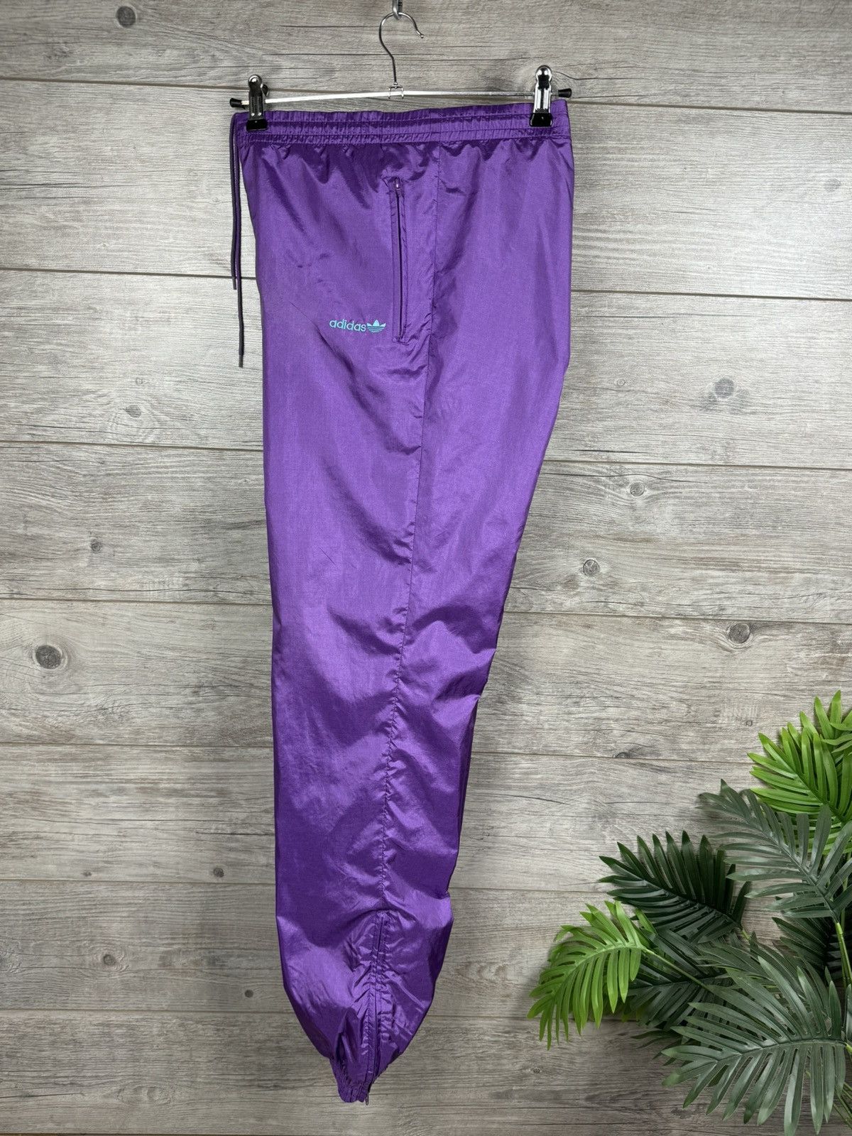 Adidas × Vintage Adidas Sweatpants Y2K drill Vintage Size US 34 / EU 50 - 4 Thumbnail