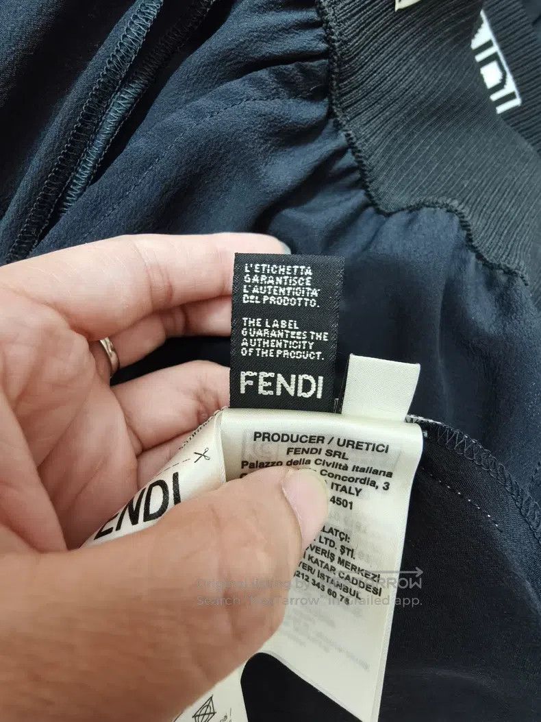 Fendi Fendi Striped logo casual pants Size 25" / US 0 / IT 36 - 7 Thumbnail
