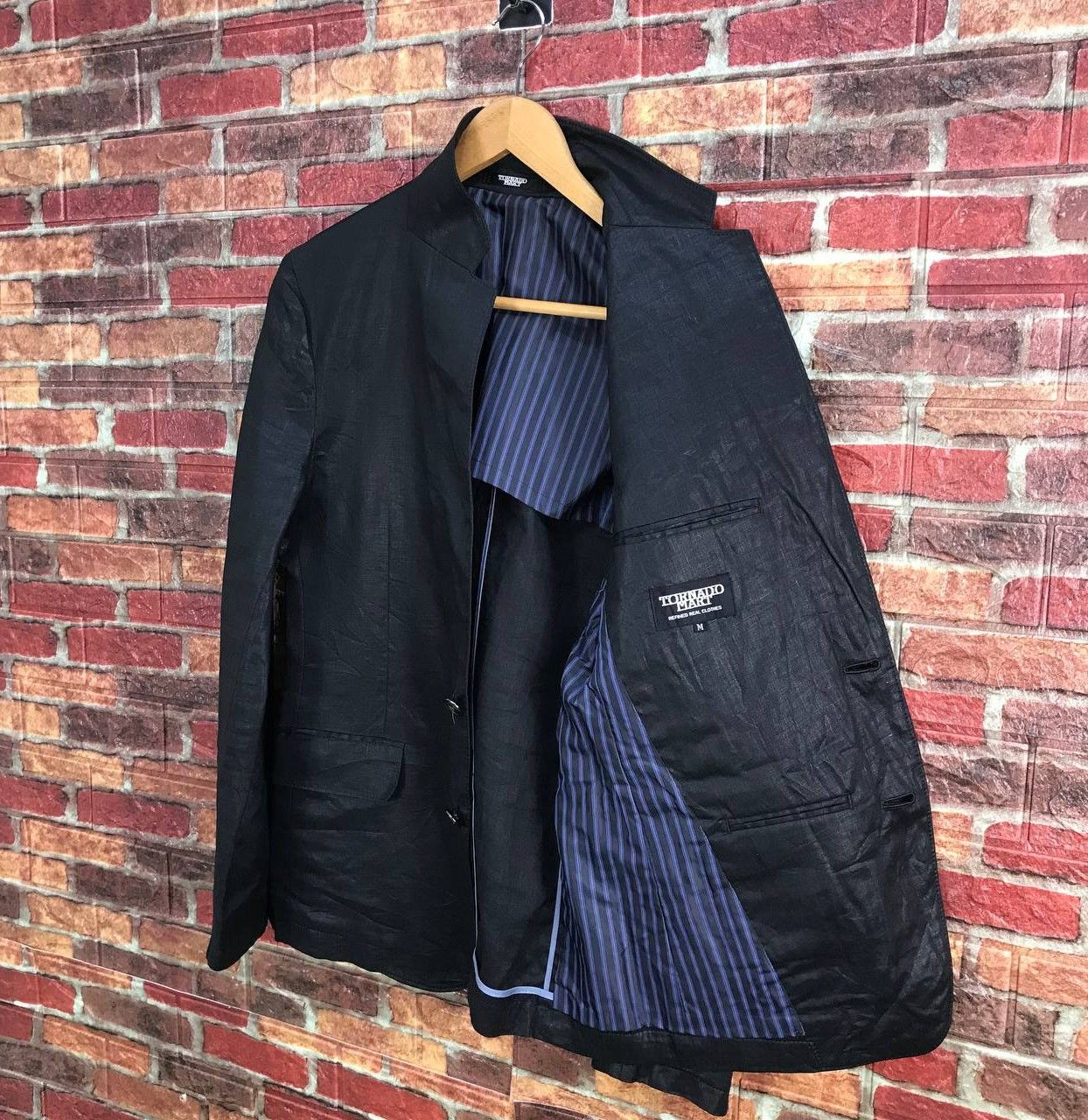 Tornado Mart TORNADO MART BLACK MAMBA MINIMALIST LIGHTJACKET JAPAN MADE Size US M / EU 48-50 / 2 - 1 Thumbnail
