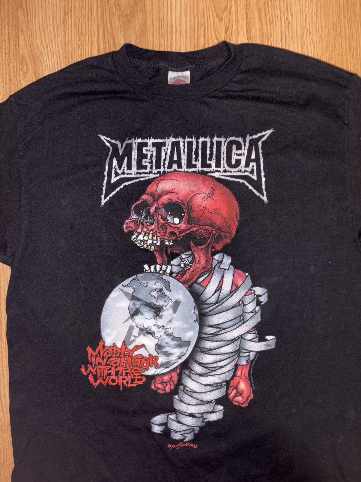 Metallica Vintage 2004 Metallica Madly In Anger Concert Tour Size US L / EU 52-54 / 3 - 2 Thumbnail