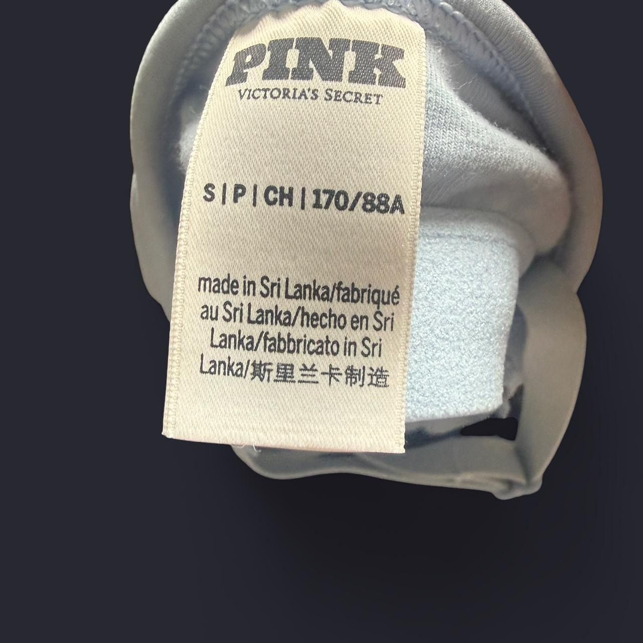 Victoria's Secret Victoria's Secret PINK blue halter neck crop top Size S / US 4 / IT 40 - 4 Thumbnail