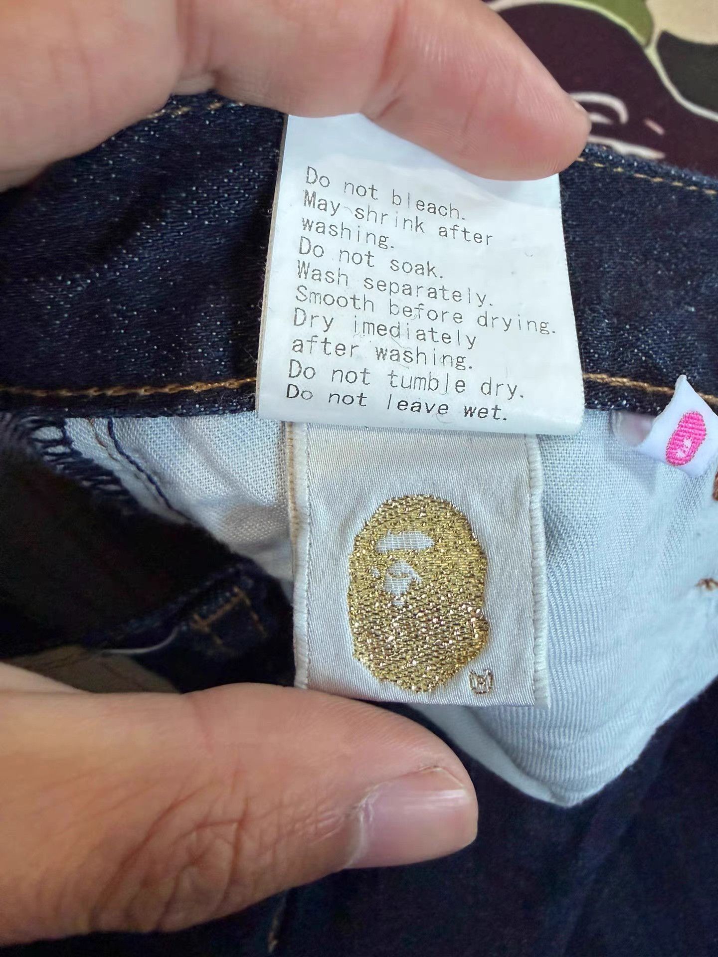 Bape Bape Vintage Meteor Jeans Size US 29 - 4 Thumbnail