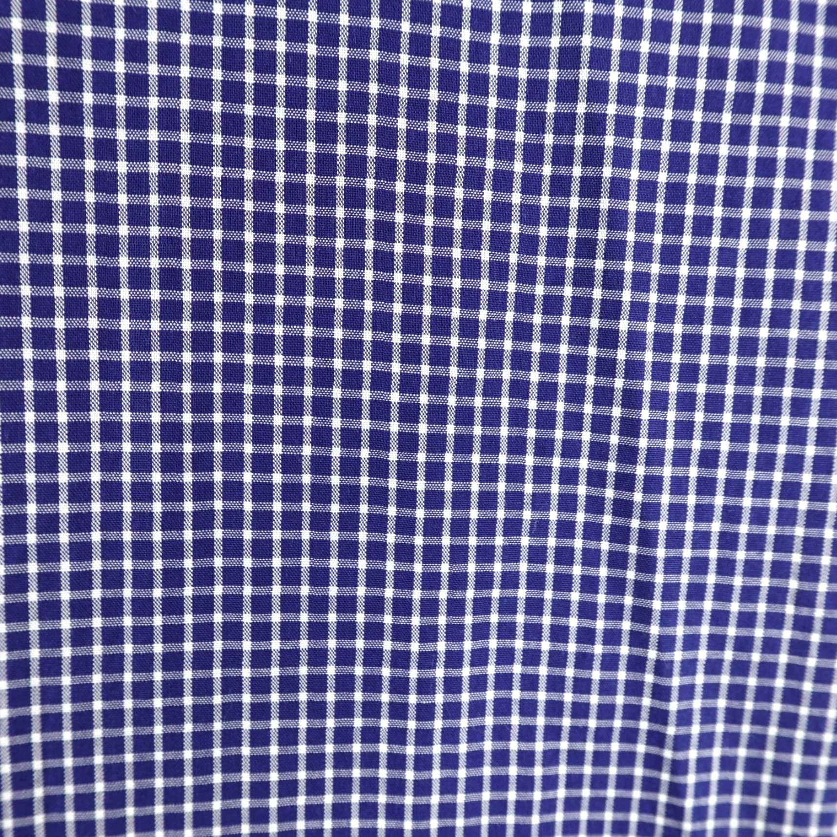 Theory Theory Shirt Mens Medium Blue White Plaid Button Up - Cotton - M - Blue - Theory - Button-Up - Long Sleeve - Collared - Mens - Classic Designer Shirt Size US M / EU 48-50 / 2 - 4 Thumbnail
