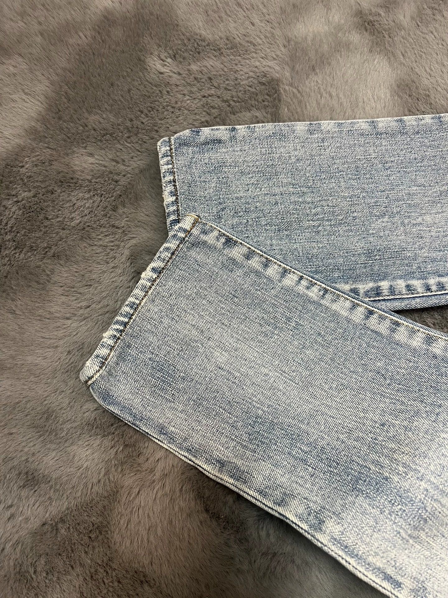 Saint Laurent Paris Saint Laurent SLP Spring/Summer 2017 light blue jeans Size US 30 / EU 46 - 5 Thumbnail