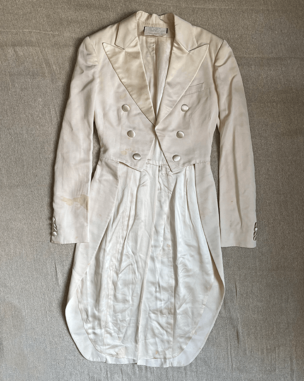 Ralph Lauren Purple Label Ralph Lauren Purple Label Tailcoat Jacket white Made in USA Size 34R - 1 Thumbnail