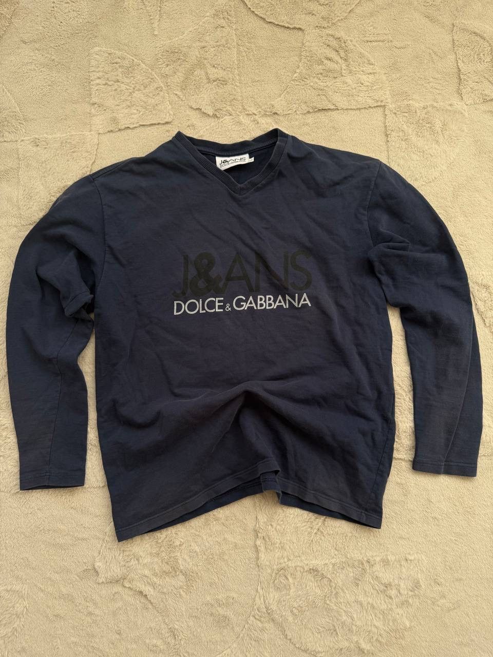 Dolce & Gabbana Vintage Sweatshirt Dolce & Gabbana Jeans rare Size US L / EU 52-54 / 3 - 1 Thumbnail