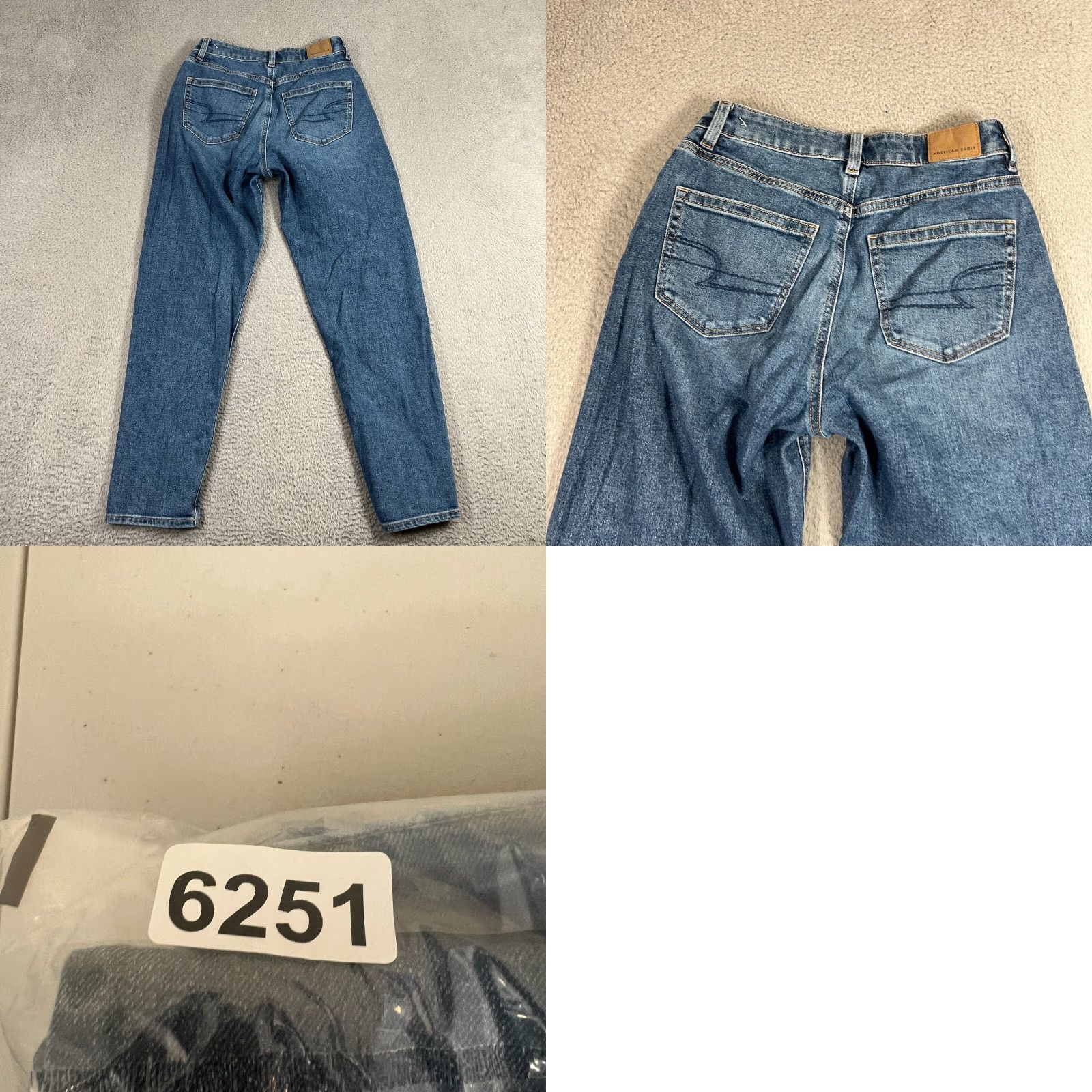 American Eagle Outfitters American Eagle Outfitters Jeans 0 Regular Washed Stretch Denim Mom Jean Womens Blue Cotton Polyester Spandex Item: 0? Size 25" / US 0 / IT 36 - 8 Thumbnail
