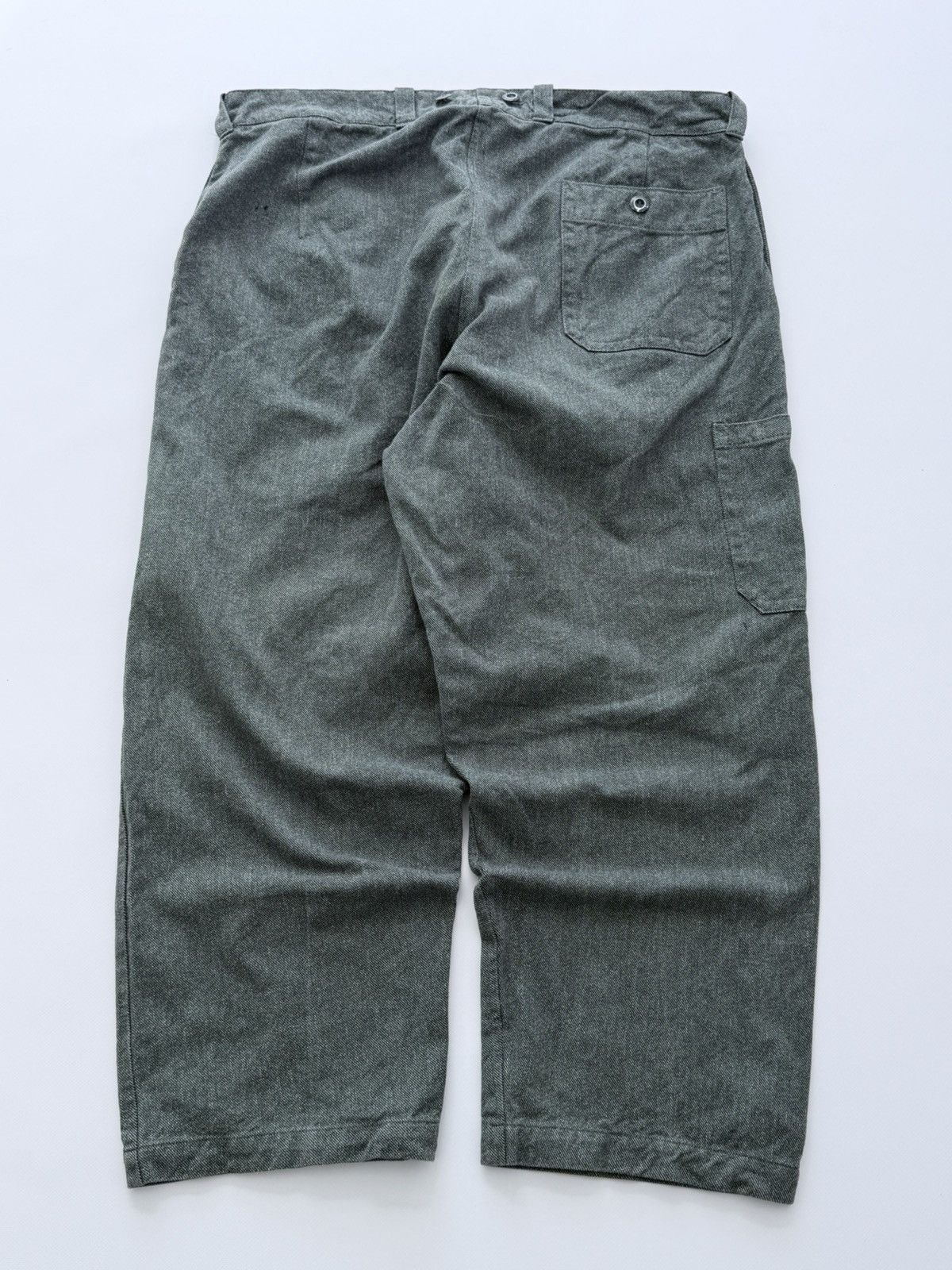 Le Laboureur Vintage 60s Swiss Work Denim Pants Size US 34 / EU 50 - 3 Thumbnail
