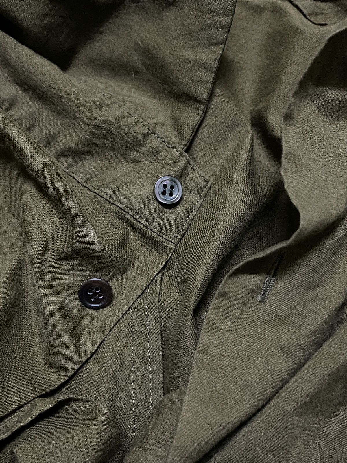 Yohji Yamamoto Yohji Yamamoto + Noir Button Up Size S / US 4 / IT 40 - 19 Thumbnail
