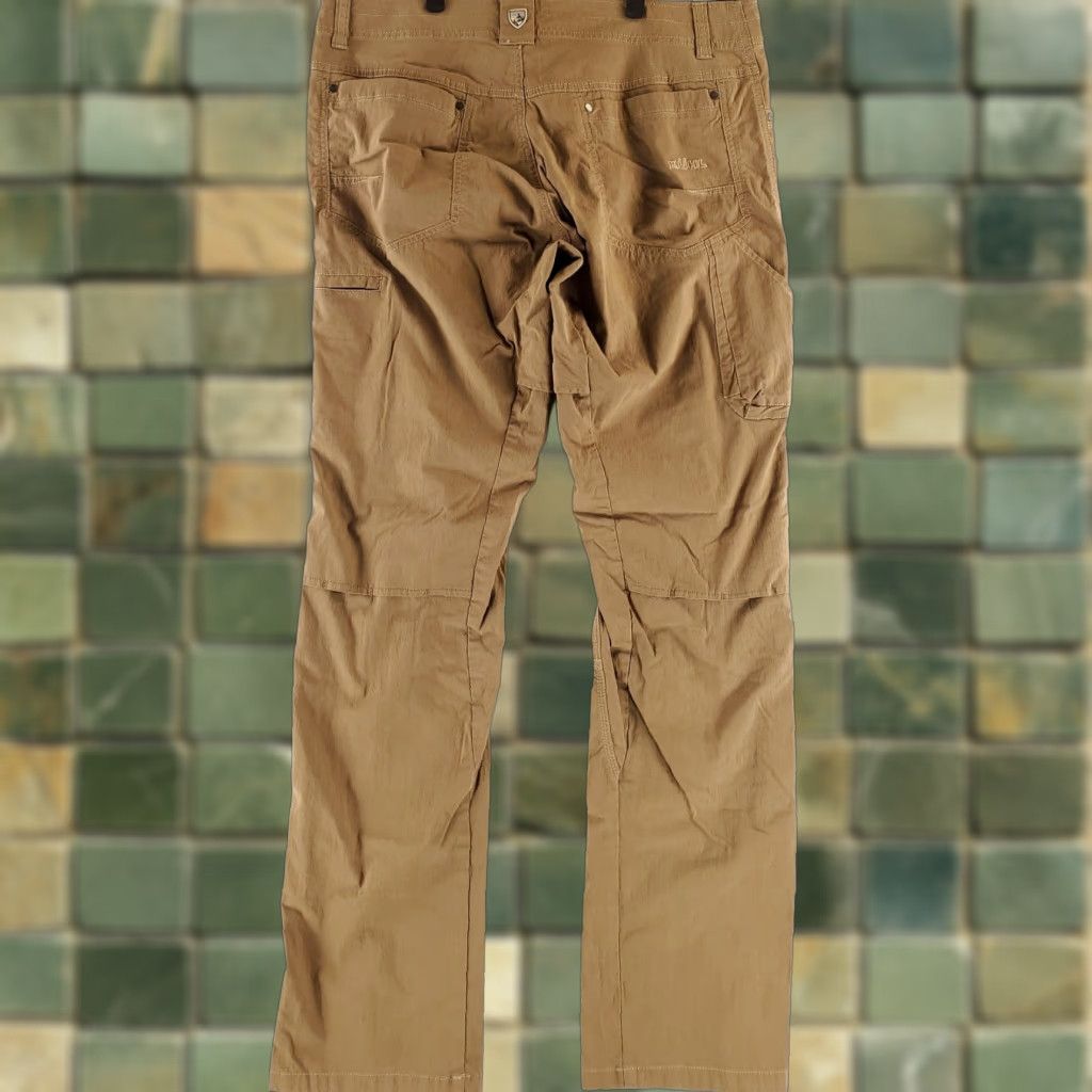 Vintage Kuhl Konfidant Pants Hiking Brown Side Pockets Mens 37x34 Regular Chino Brown Mens 37x34 Actual Size US 37 - 1 Thumbnail