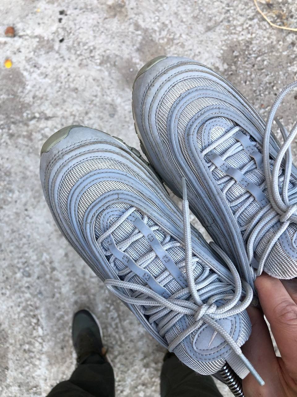 Nike × Vintage VERY RARE NIKE AIR MAX 97 SILVER JAPAN STYLE DESIGNER Y2K Size US 8 / IT 38 - 6 Thumbnail