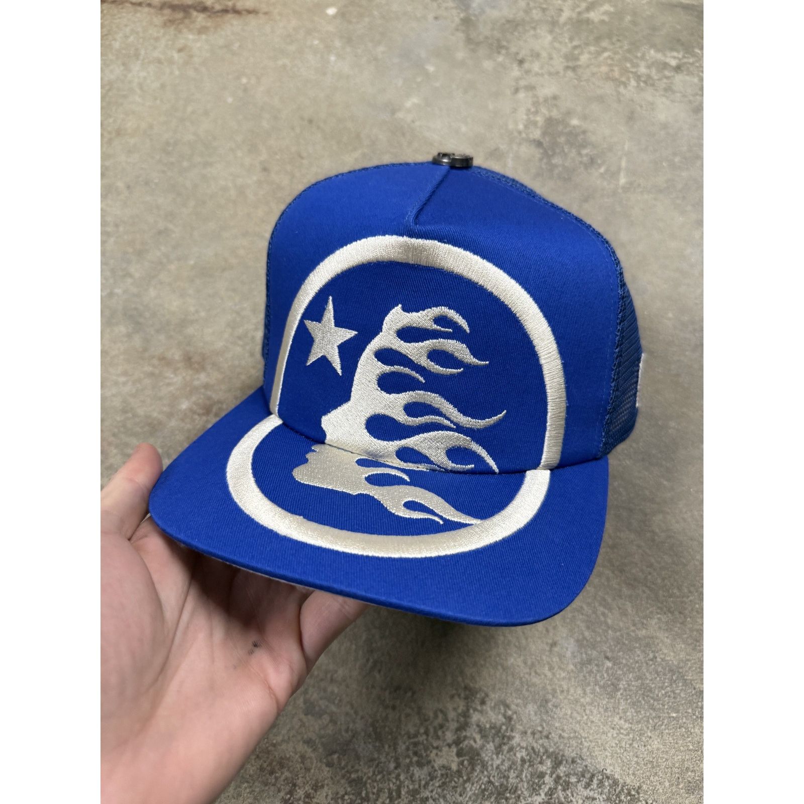 HELLSTAR Hellstar Circle Logo Snpaback Blue New OSFM In Plastic Size ONE SIZE - 1 Thumbnail
