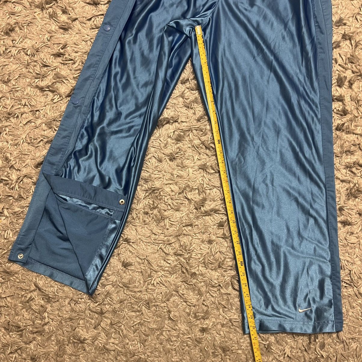 Nike Vintage Y2k Nike SweatPants Tearaway Basketball Shiny Silky Size US 32 / EU 48 - 3 Thumbnail