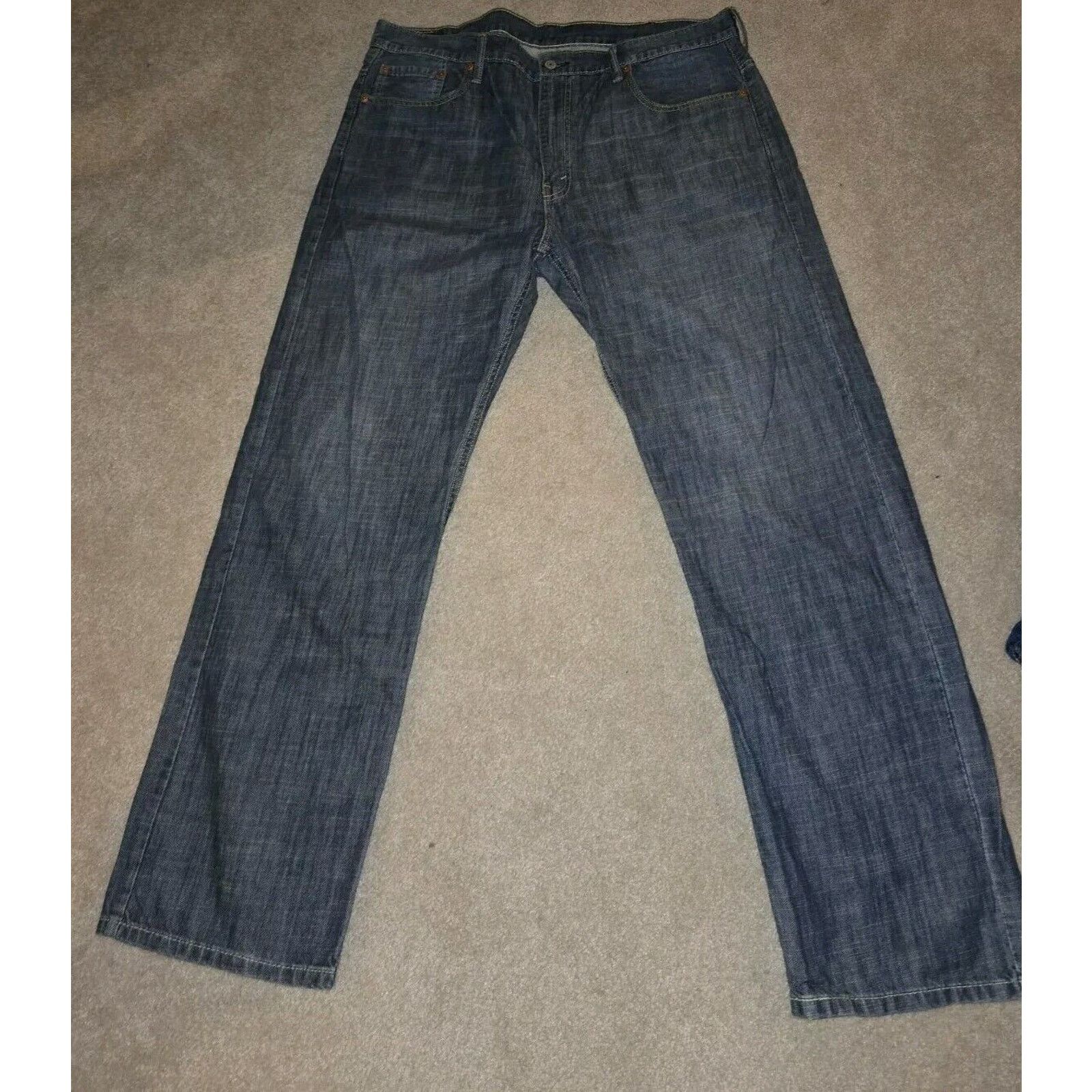 Levi s Levis 569 Jeans Mens 38x34 Loose Straight Fit Blue Denim Grailed