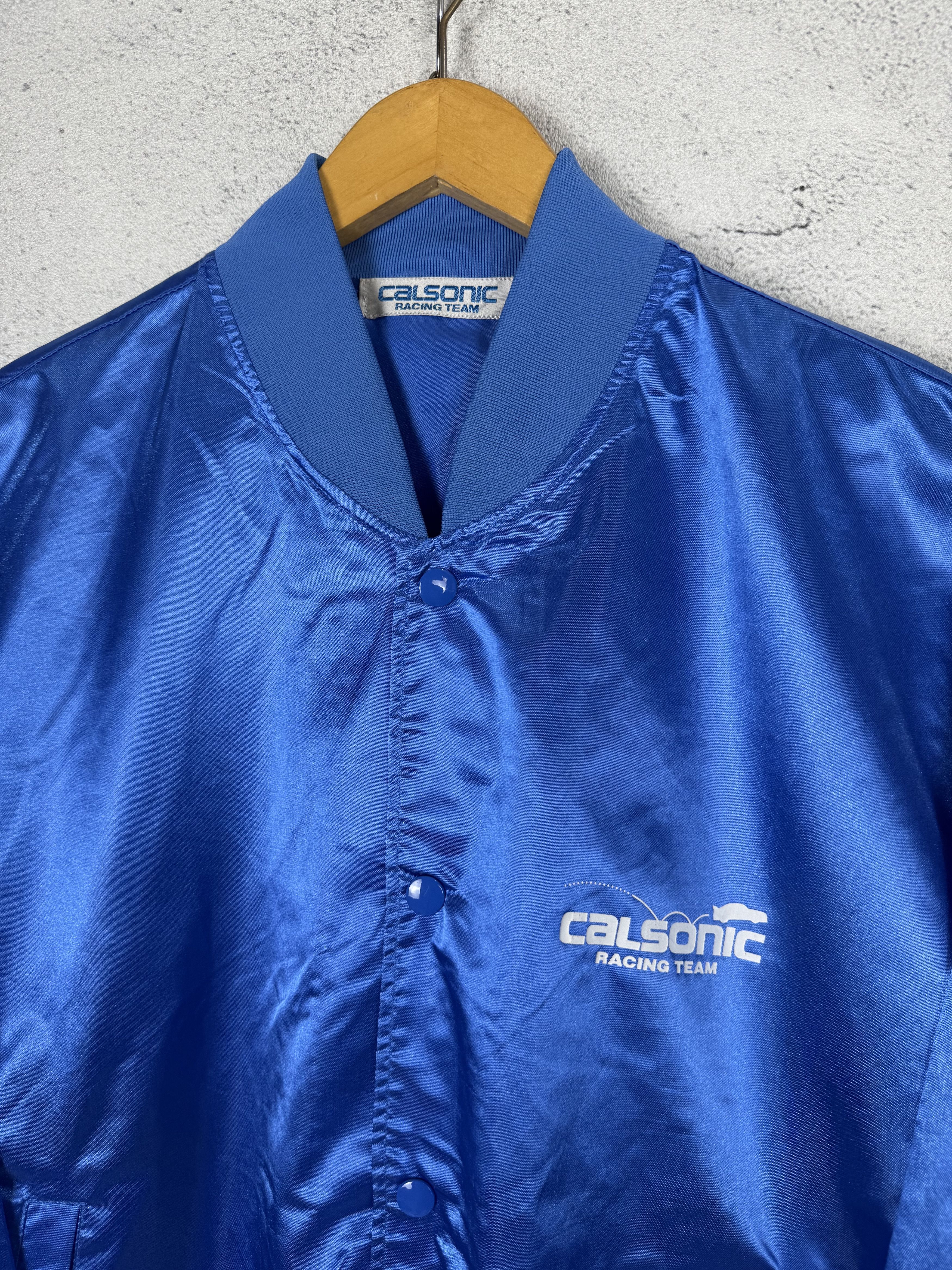 Vintage Vintage Calsonic Racing Team Jacket Size US L / EU 52-54 / 3 - 5 Thumbnail